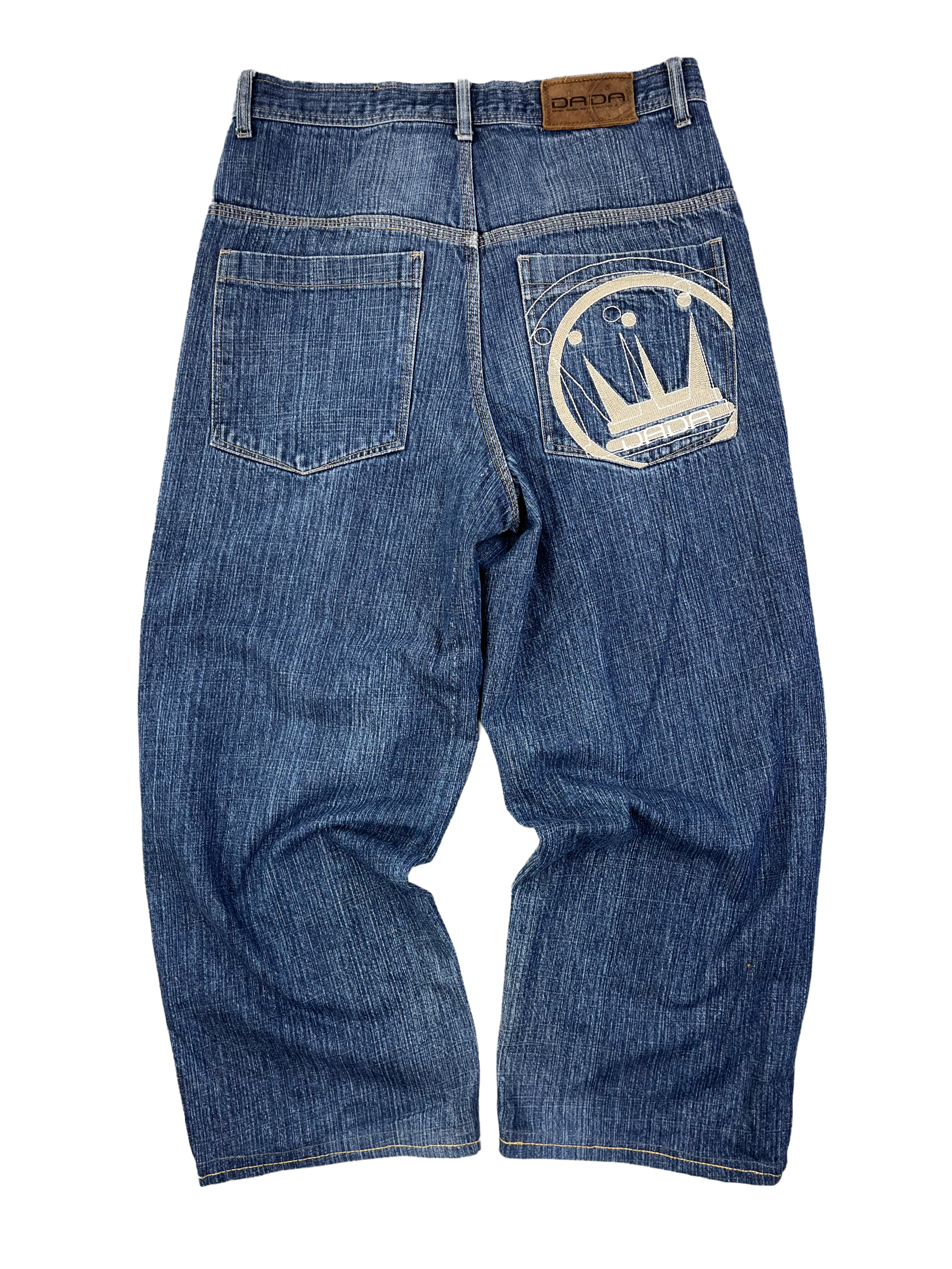 Dada Supreme Vintage Baggy Jeans 90s Dunkelblau M