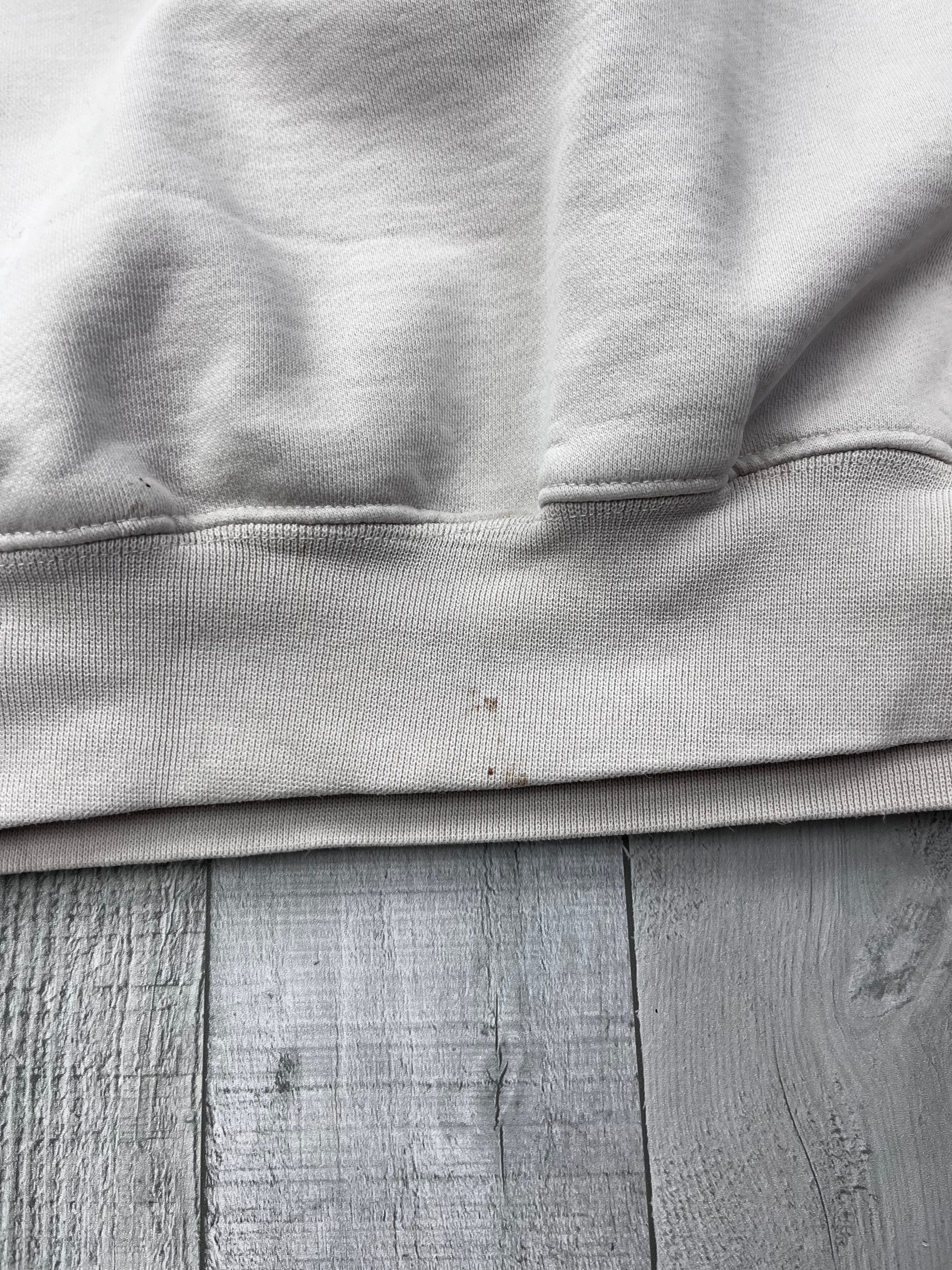 Johnny Blaze Vintage Hoodie 90s Weiß XL