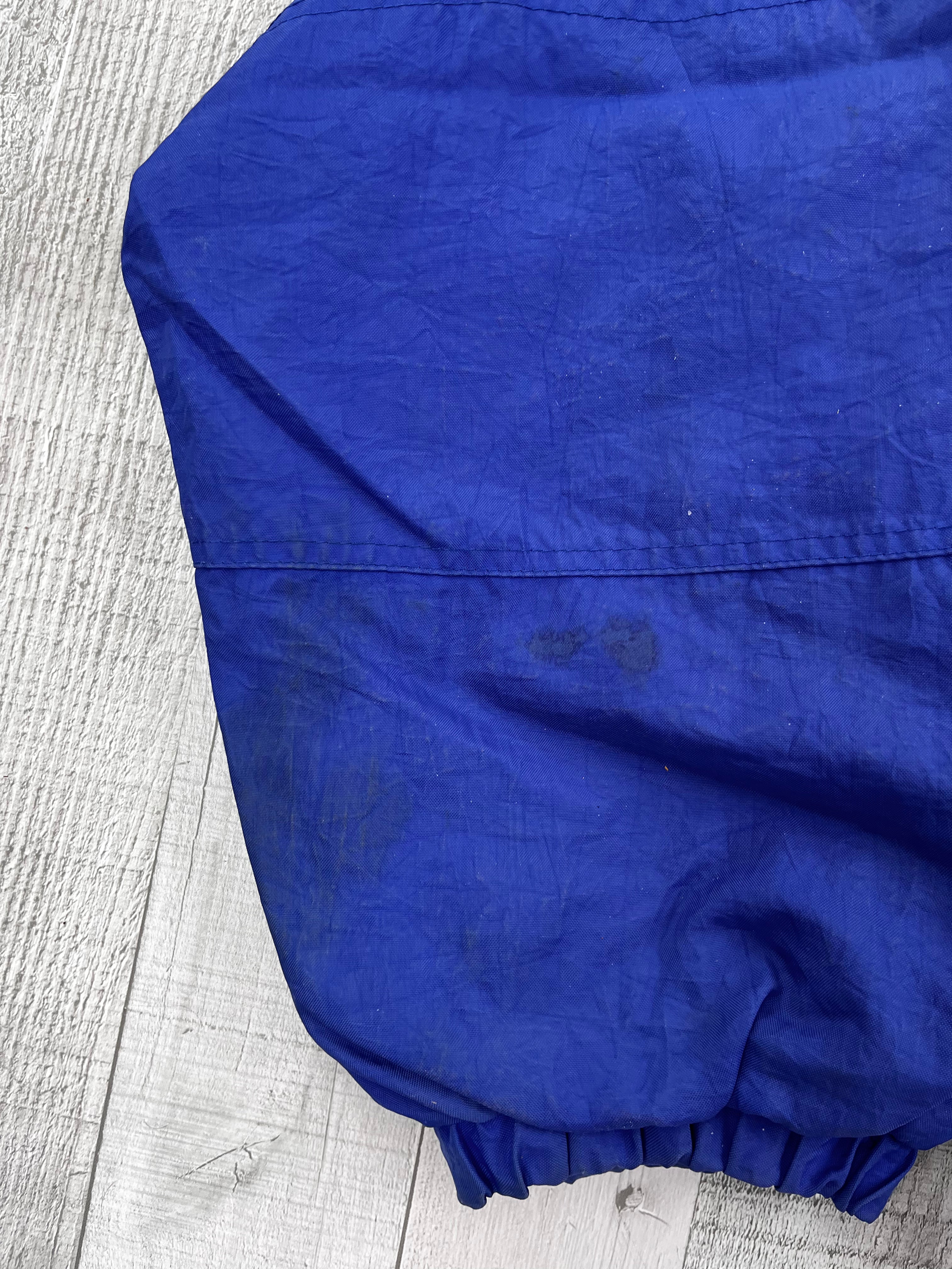 Adidas Vintage Übergangsjacke Kaputze 90s Blau ?