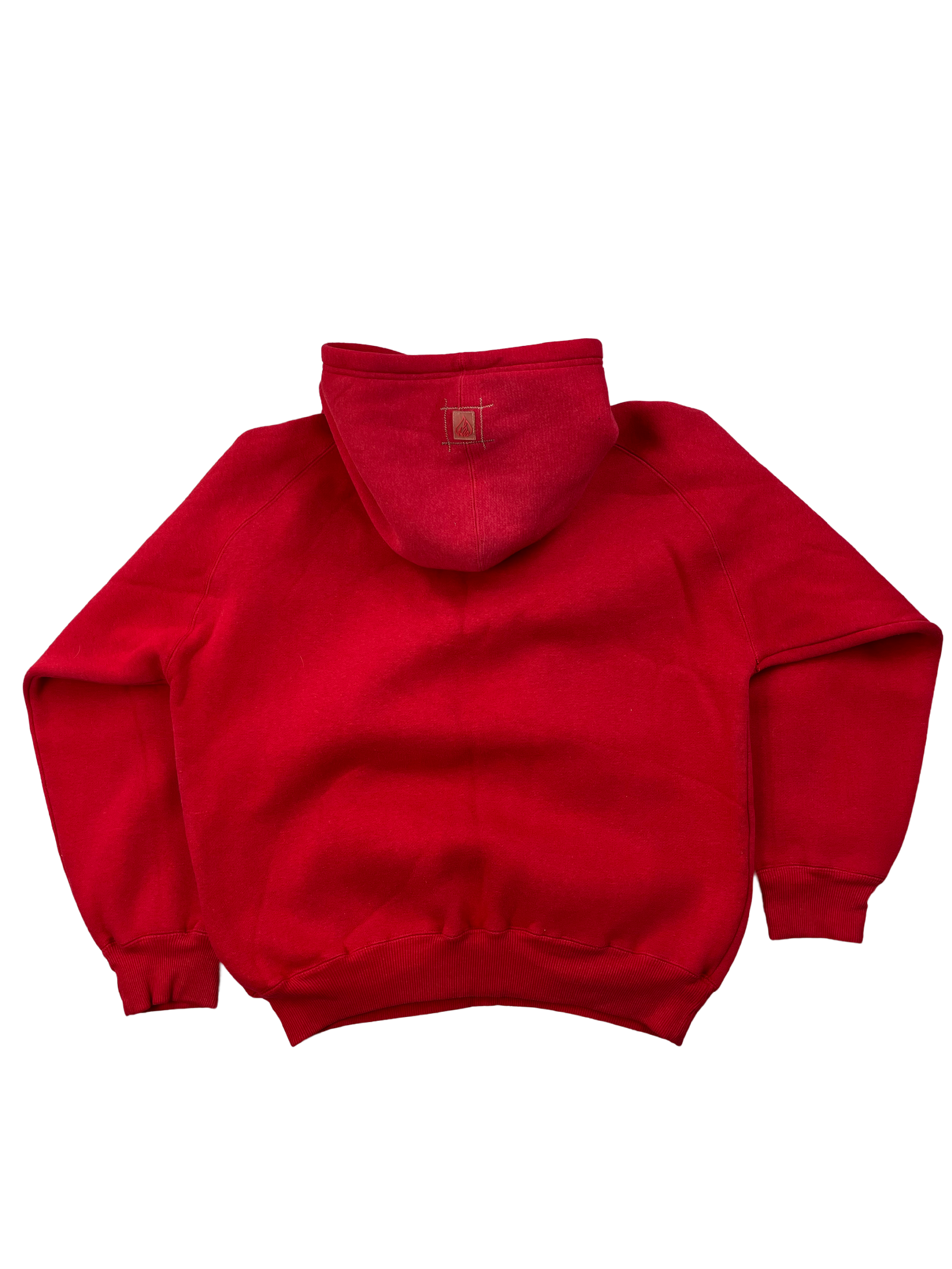 Johnny Blaze Vintage Hoodie Bestickt 90s Rot S