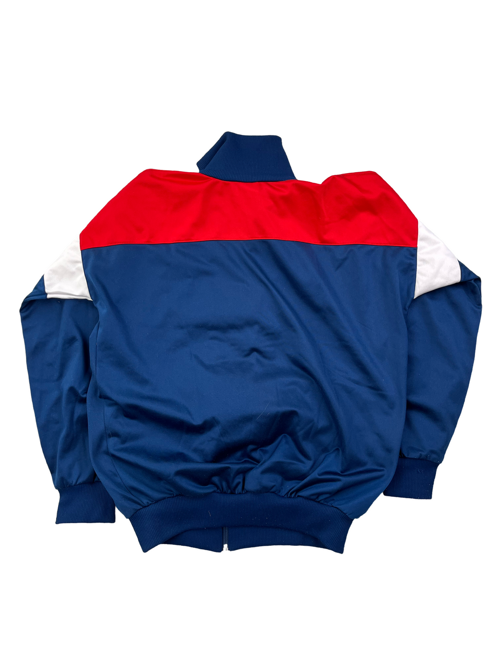 Puma Vintage Trainingsjacke 90s Dunkelblau Weiß Rot M