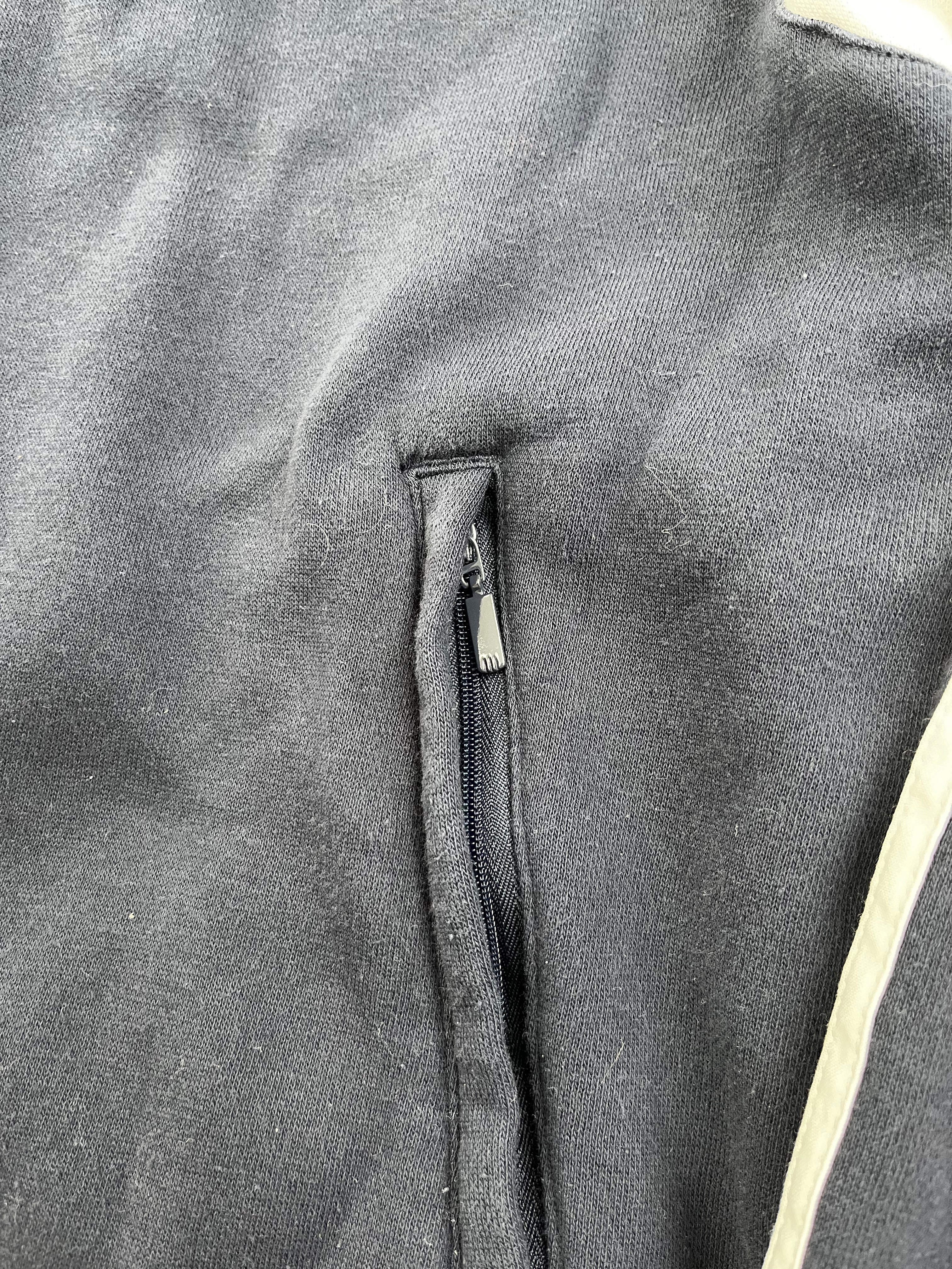 Adidas Vintage Jogginganzug Y2K Dunkelblau Blau Weiß S