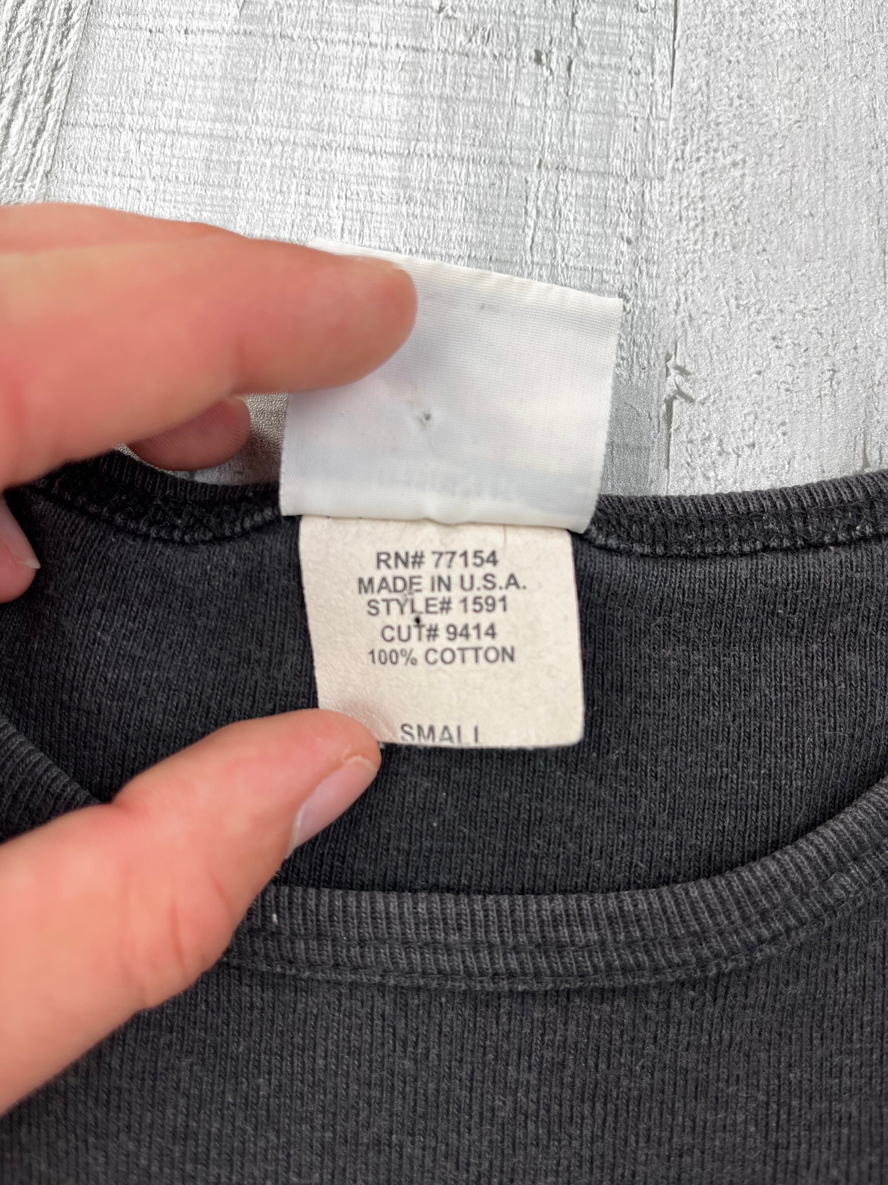 Hardrock Cafe Vintage Tshirt Hollywood 90s Schwarz S