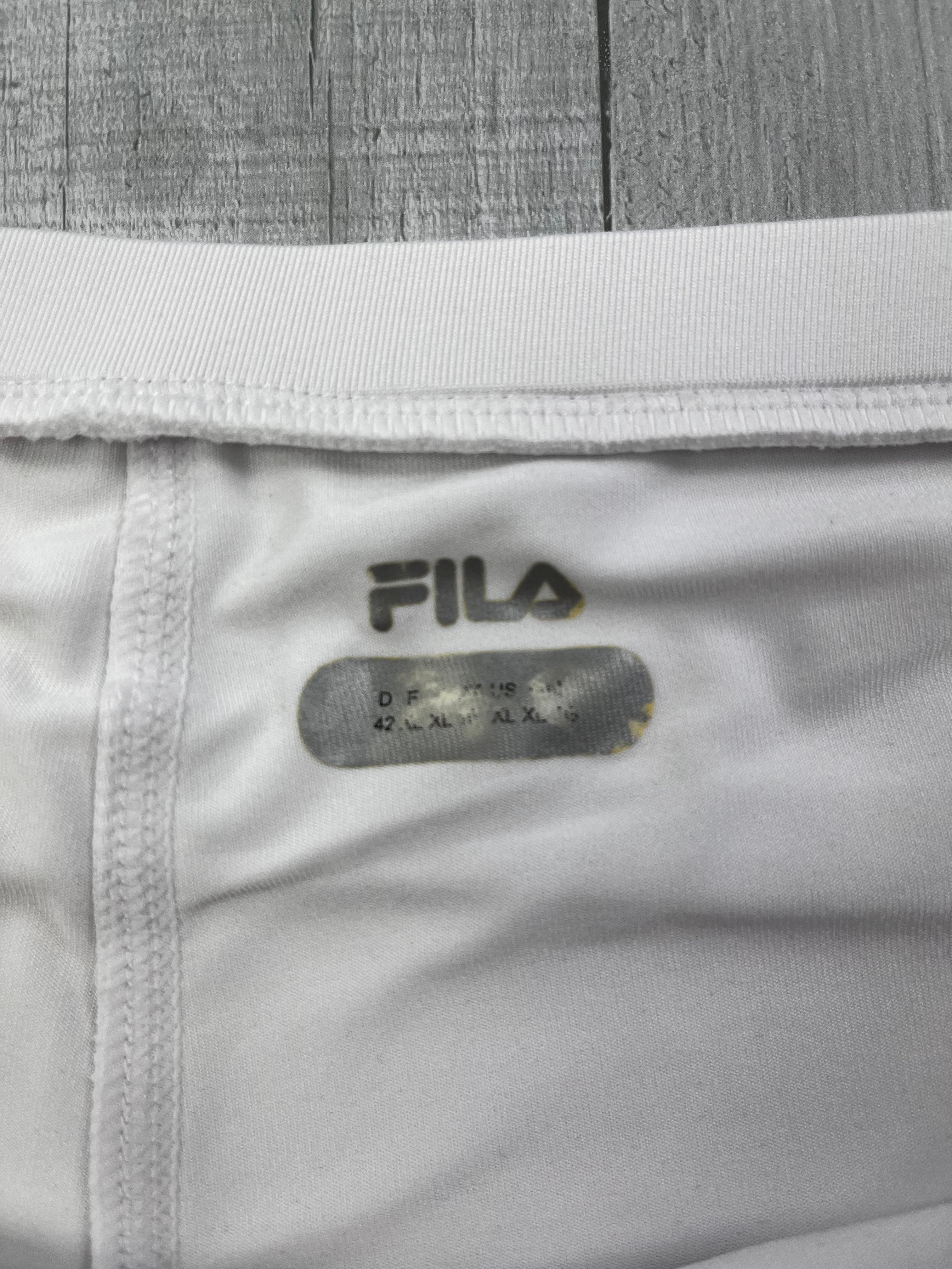 FILA Vintage Damen Rock Sport Y2K Weiß XL