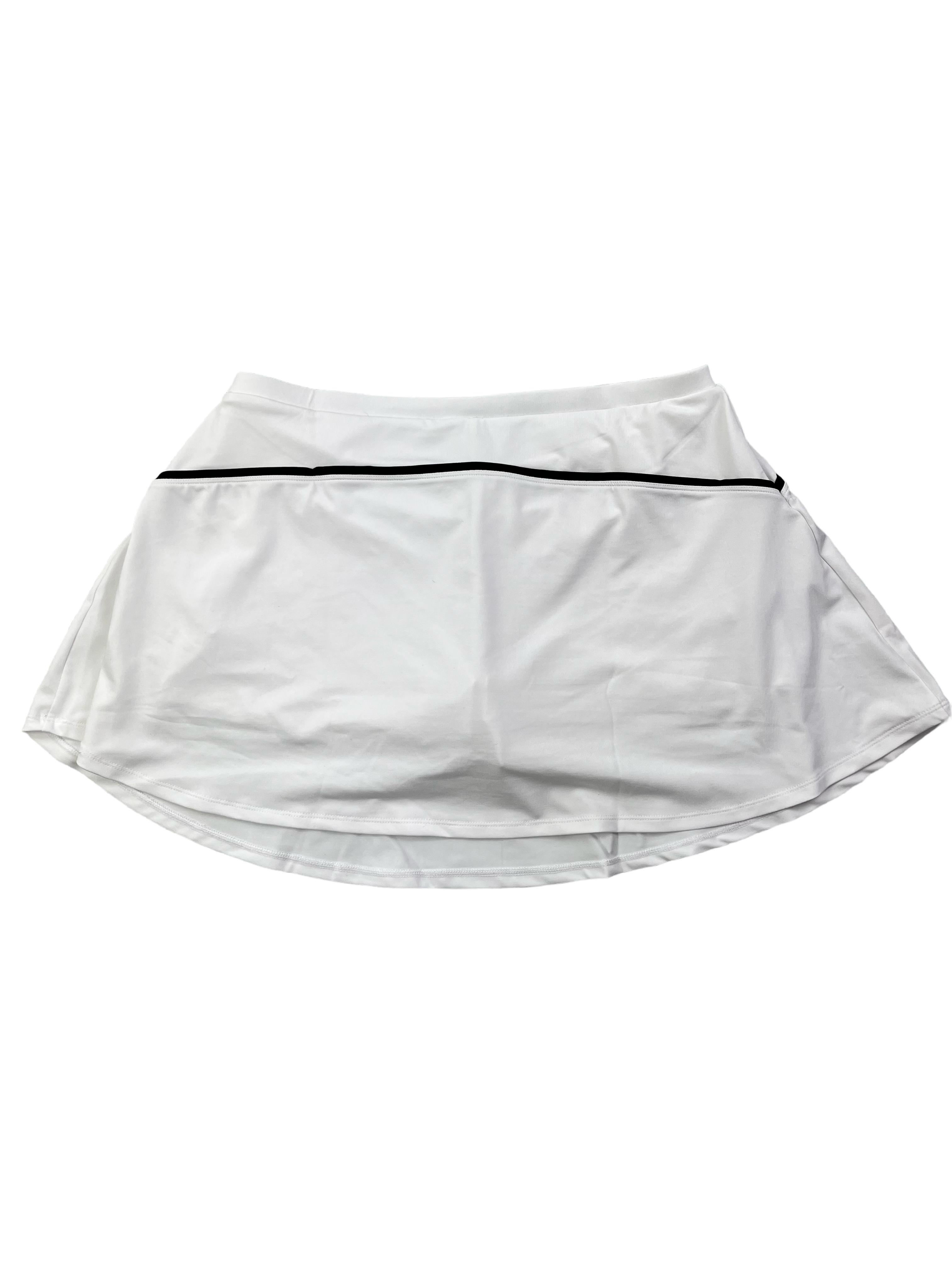 FILA Vintage Damen Rock Sport Y2K Weiß XL