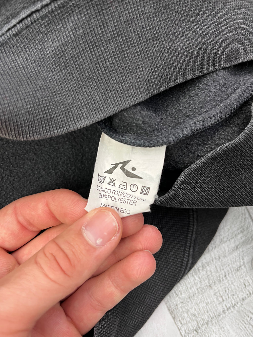 RFWD Vintage Sweater 90s Schwarz M