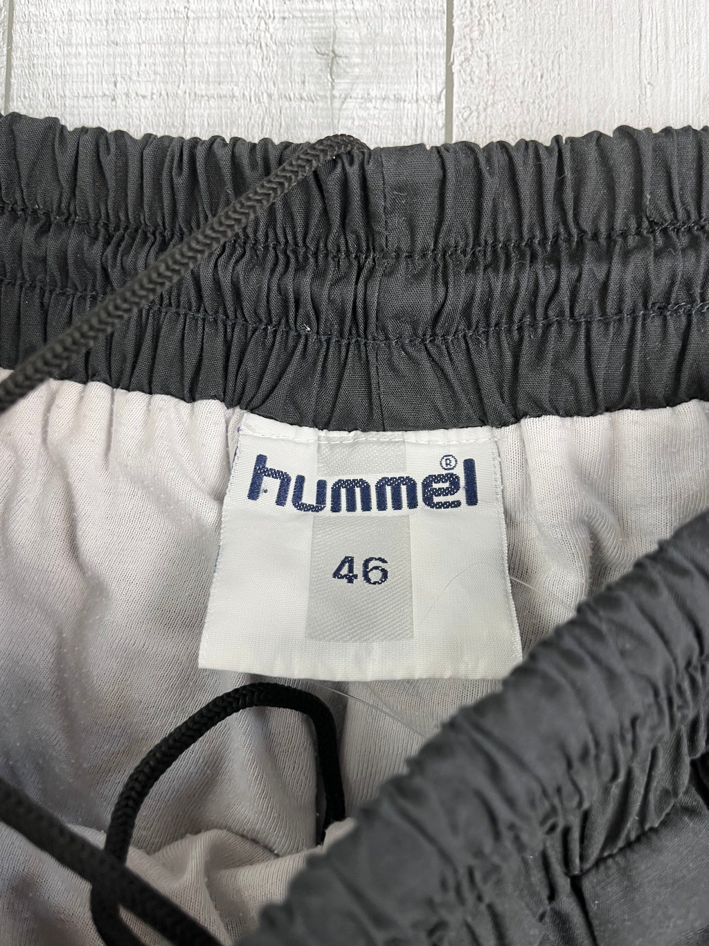 Hummel Vintage Trainingsanzug 90s Lila Schwarz Weiß M