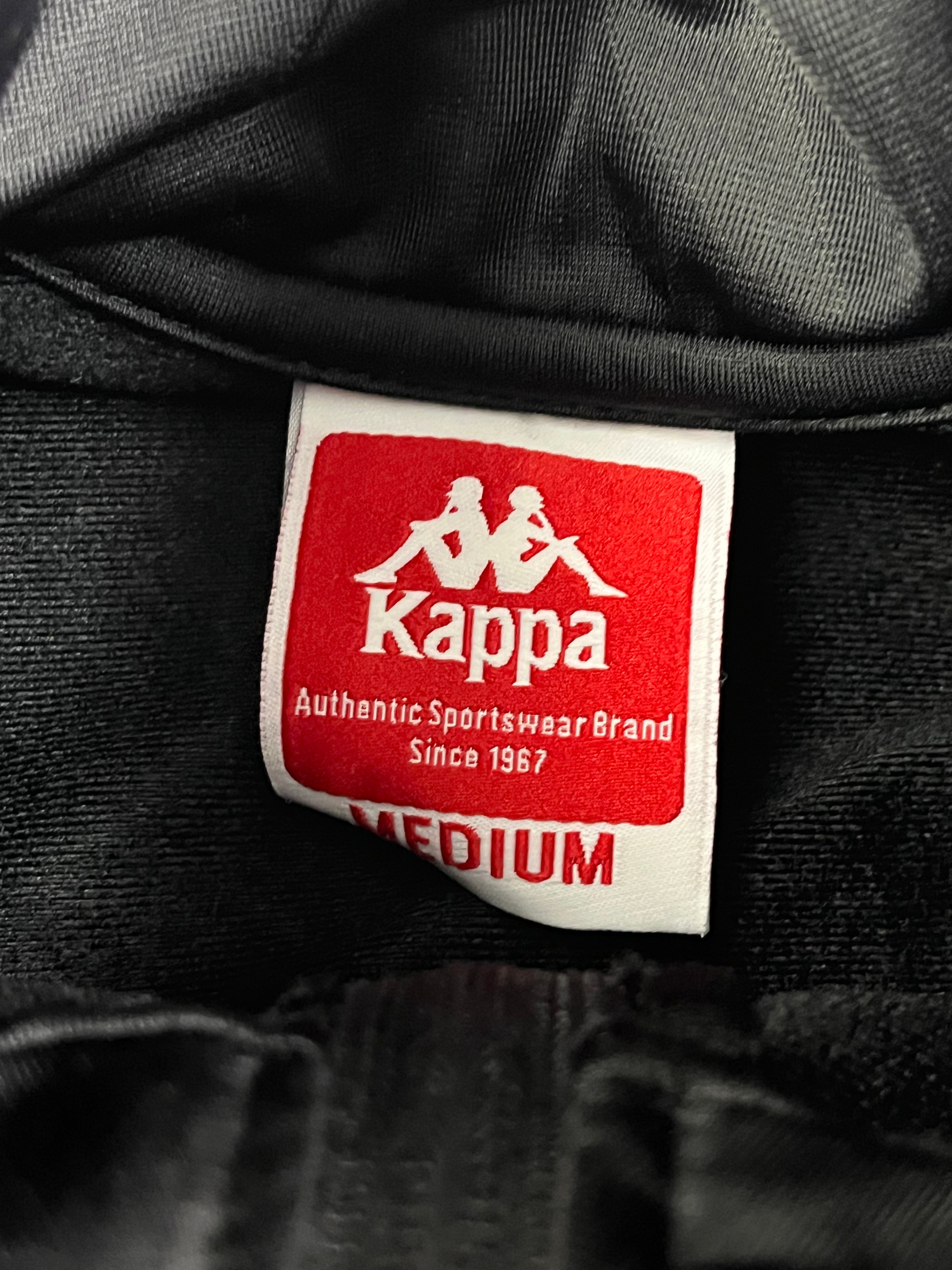 Kappa Vintage Trainingsjacke 90s Schwarz M