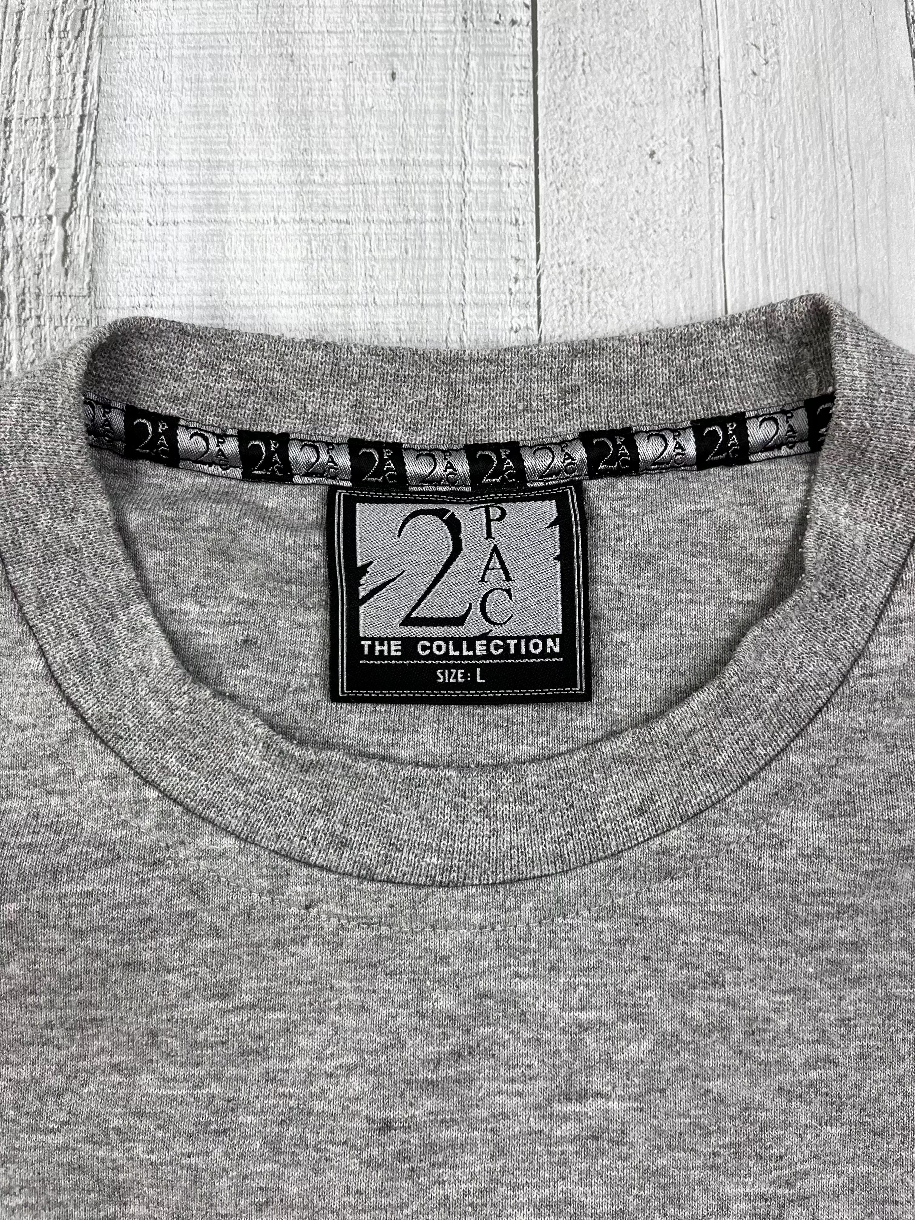 2Pac Vintage Tshirt 90s Grau L Rarität