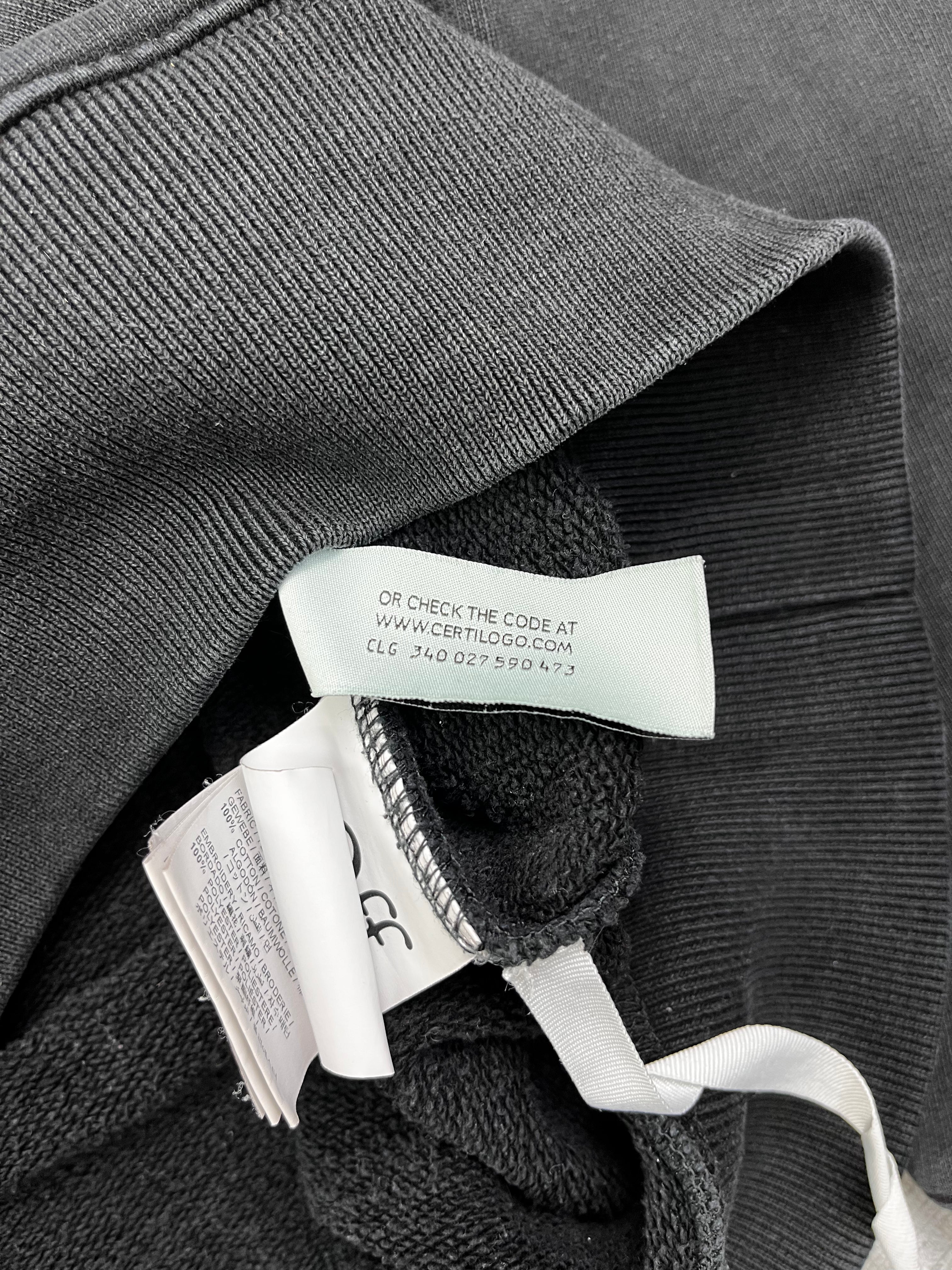 Off White Sweater Hands Off 2021 Collection Deadstock Schwarz Weiß L