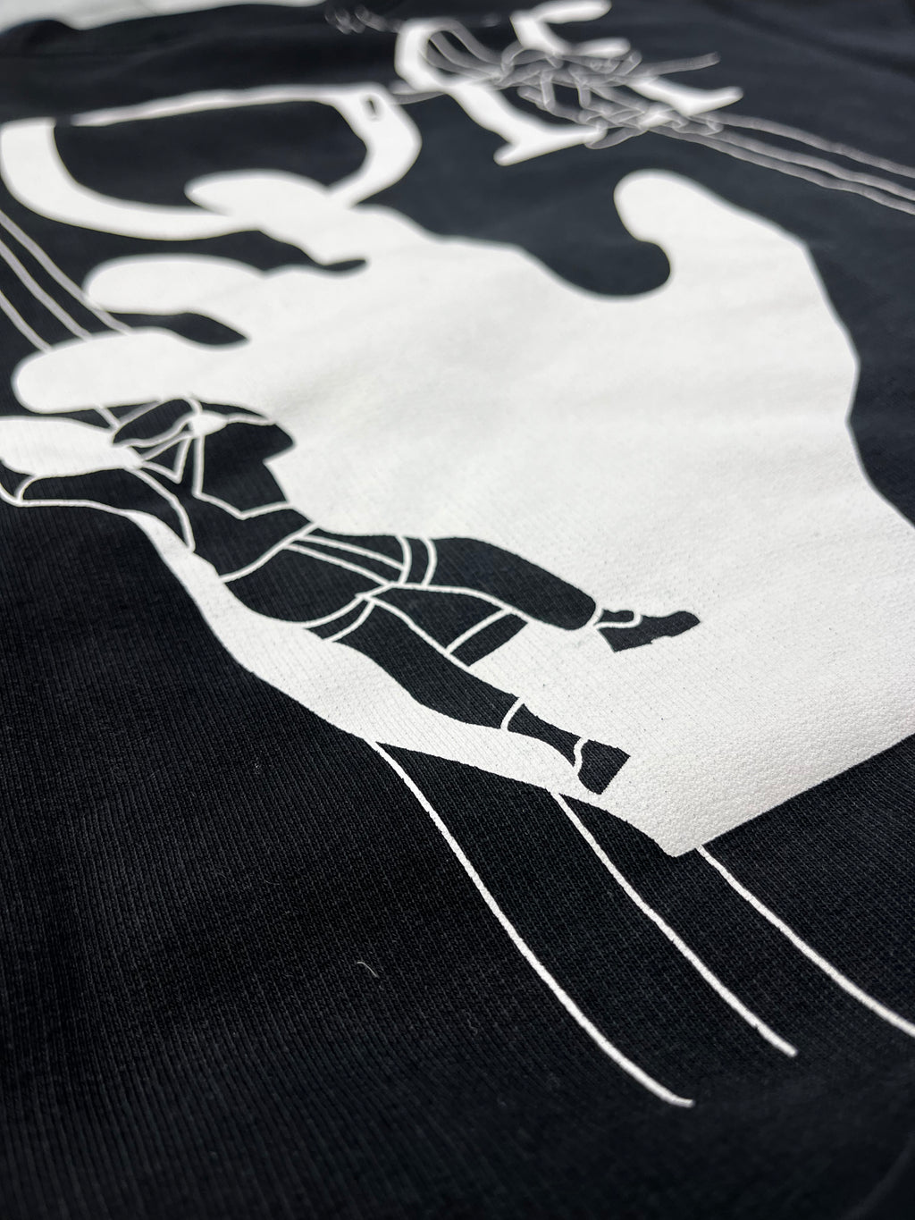 Off White Sweater Hands Off 2021 Collection Deadstock Schwarz Weiß L