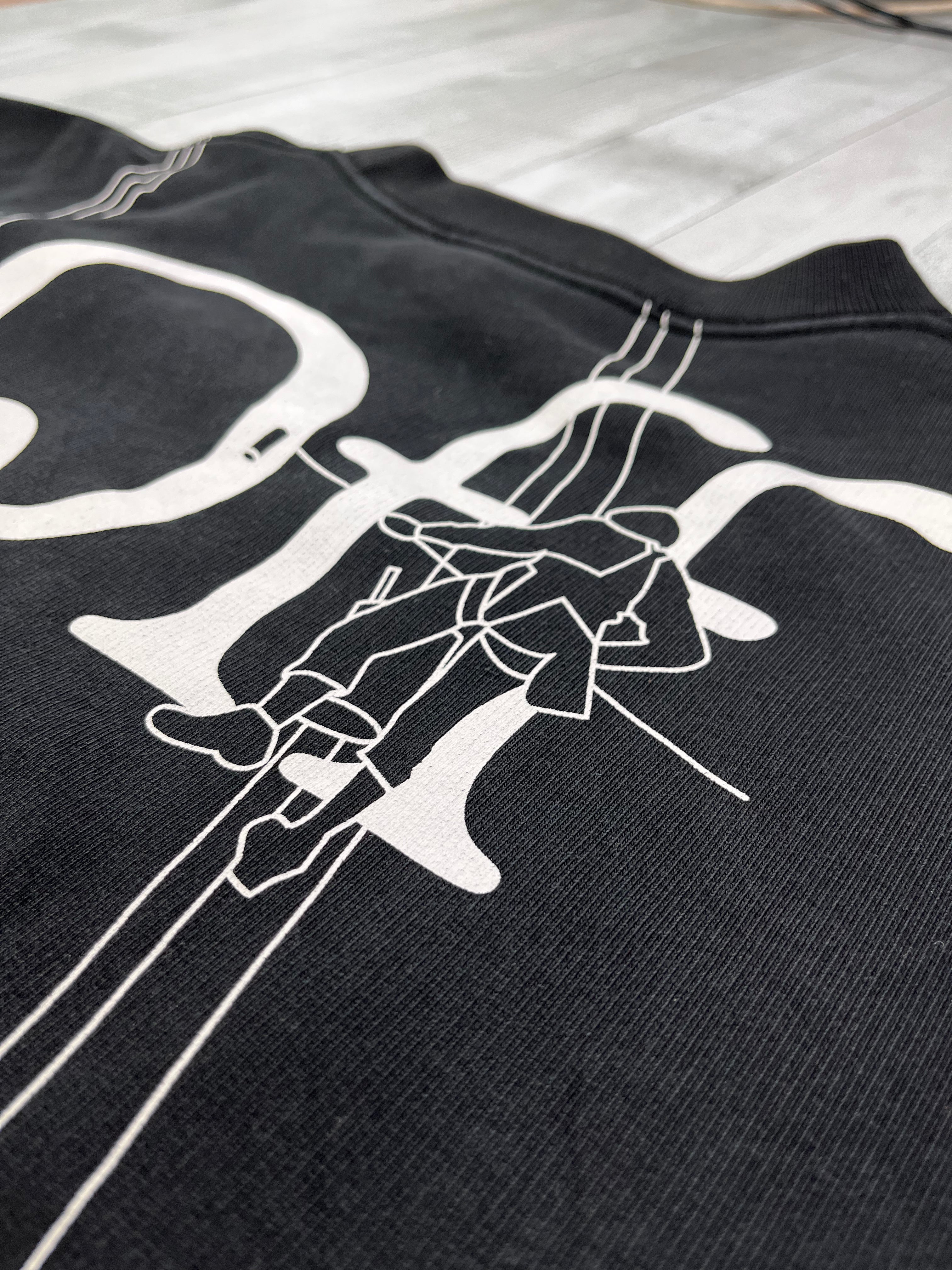 Off White Sweater Hands Off 2021 Collection Deadstock Schwarz Weiß L