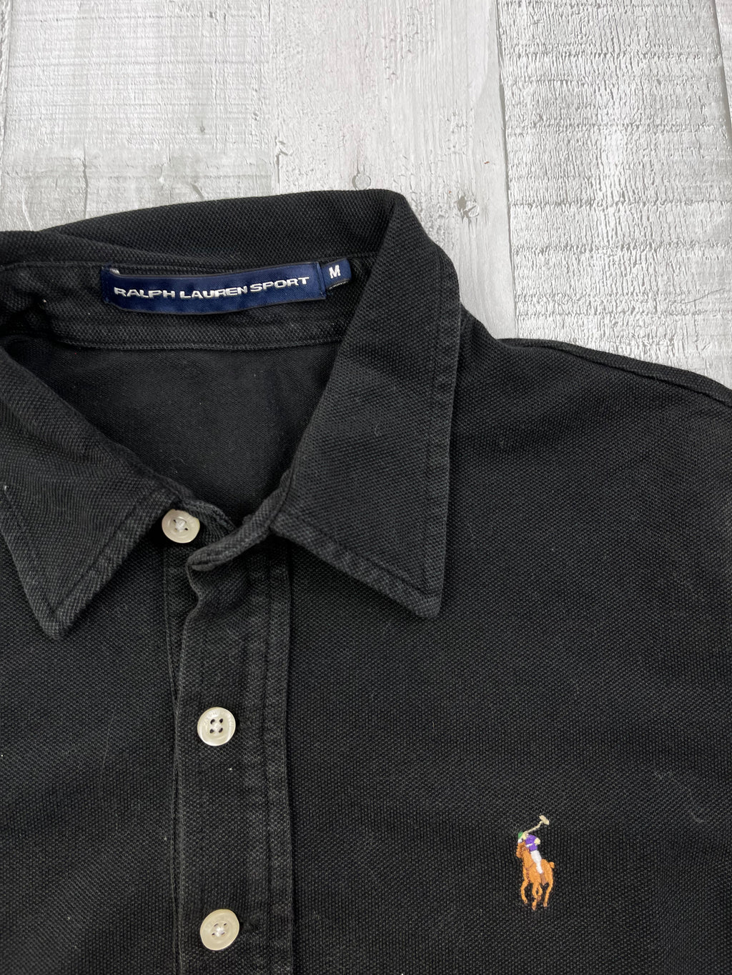 Ralph Lauren Sport Poloshirt Schwarz M