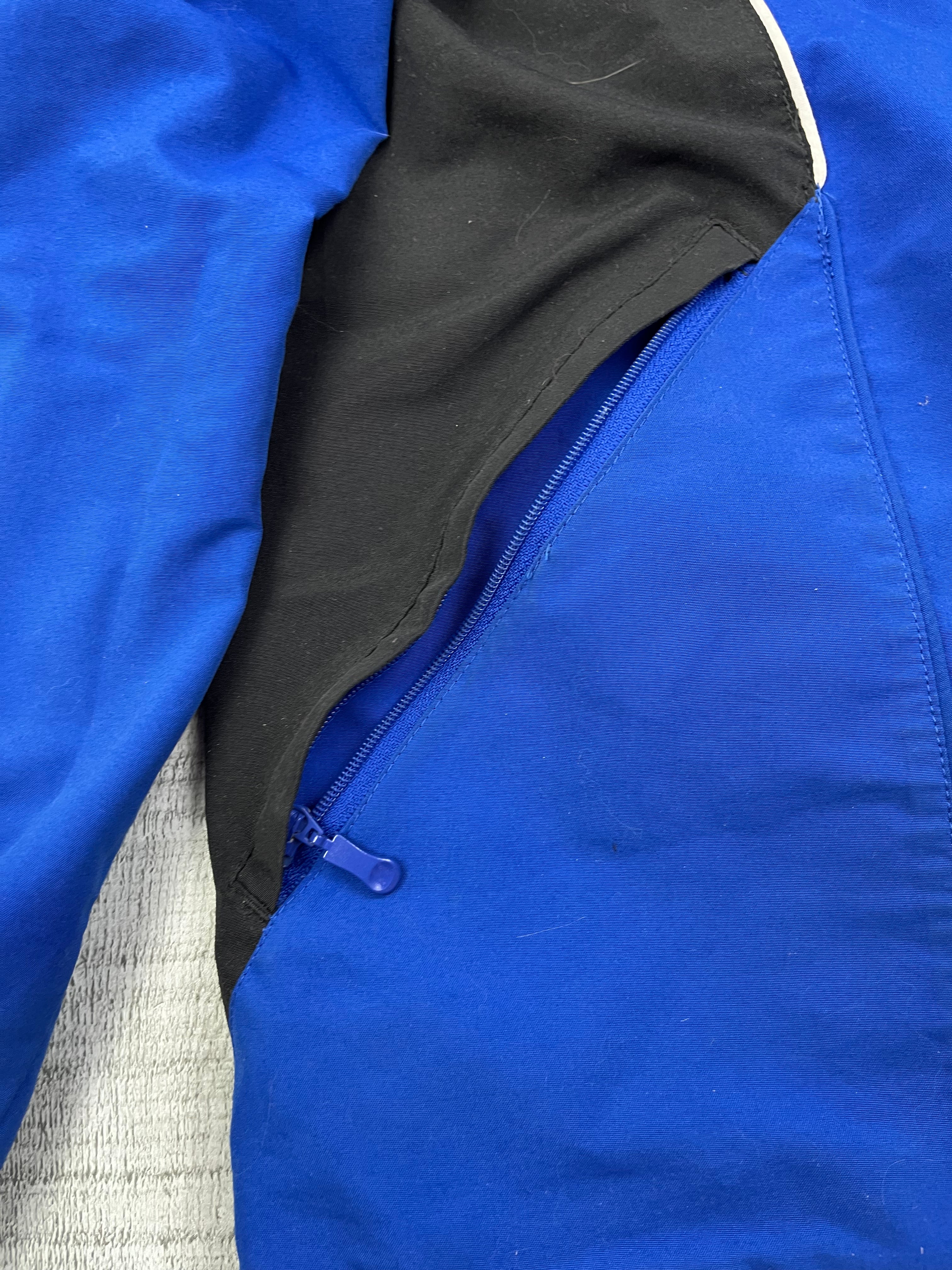 Adidas Vintage Trainingsanzug Y2K Blau Schwarz M