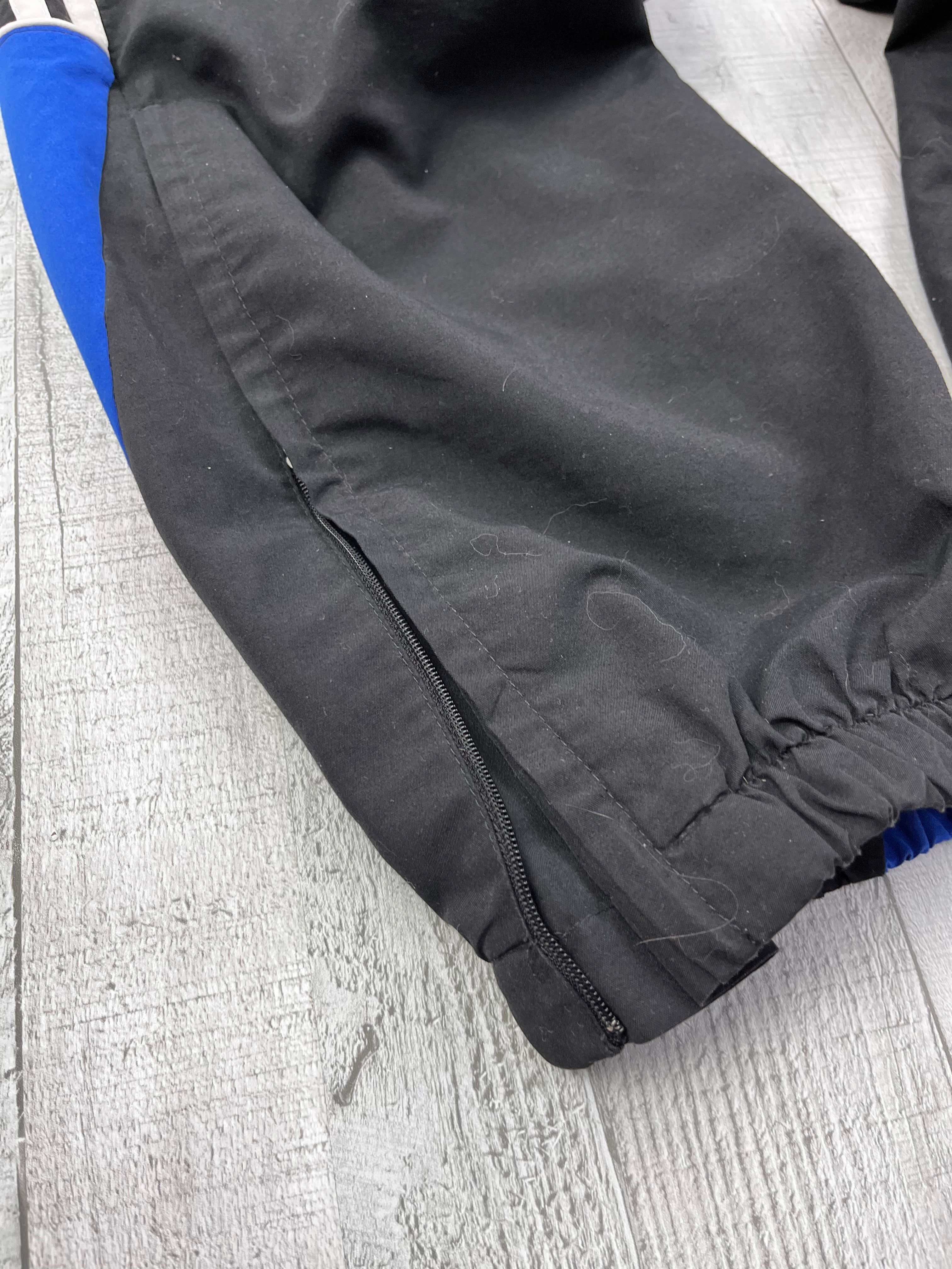 Adidas Vintage Trainingsanzug Y2K Blau Schwarz M