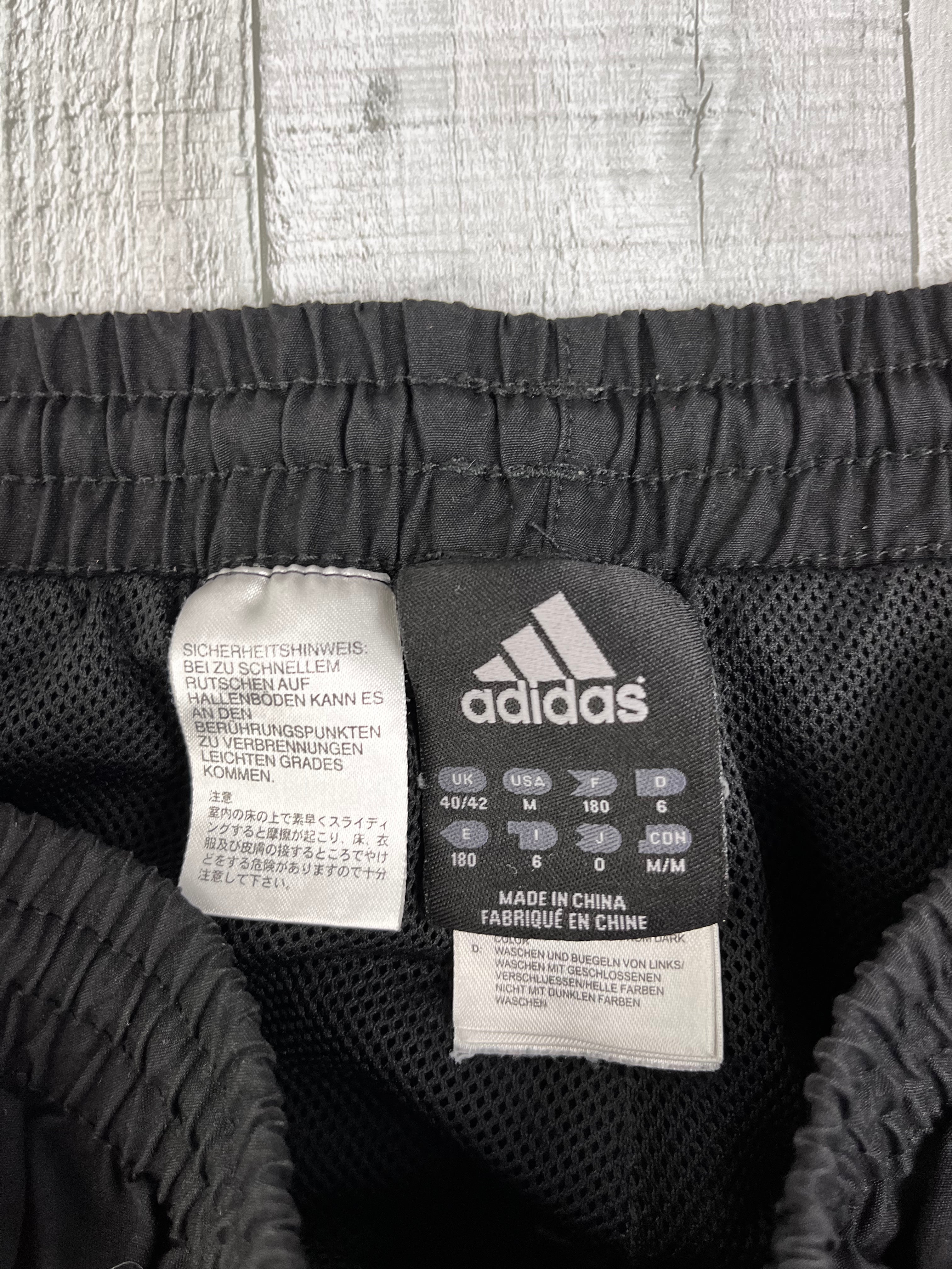 Adidas Vintage Trainingsanzug Y2K Blau Schwarz M