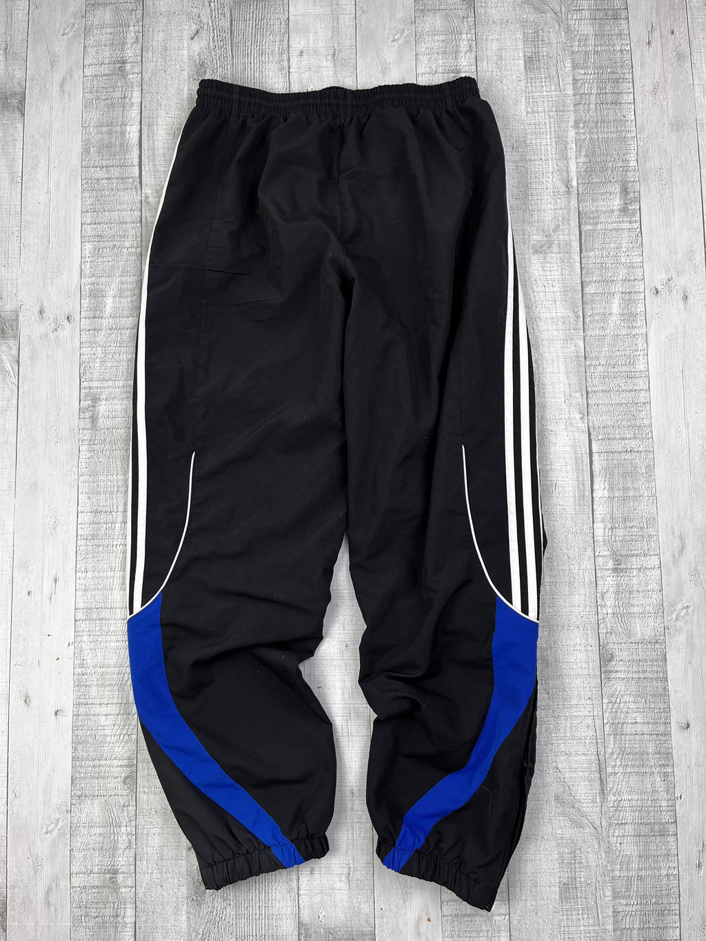 Adidas Vintage Trainingsanzug Y2K Blau Schwarz M