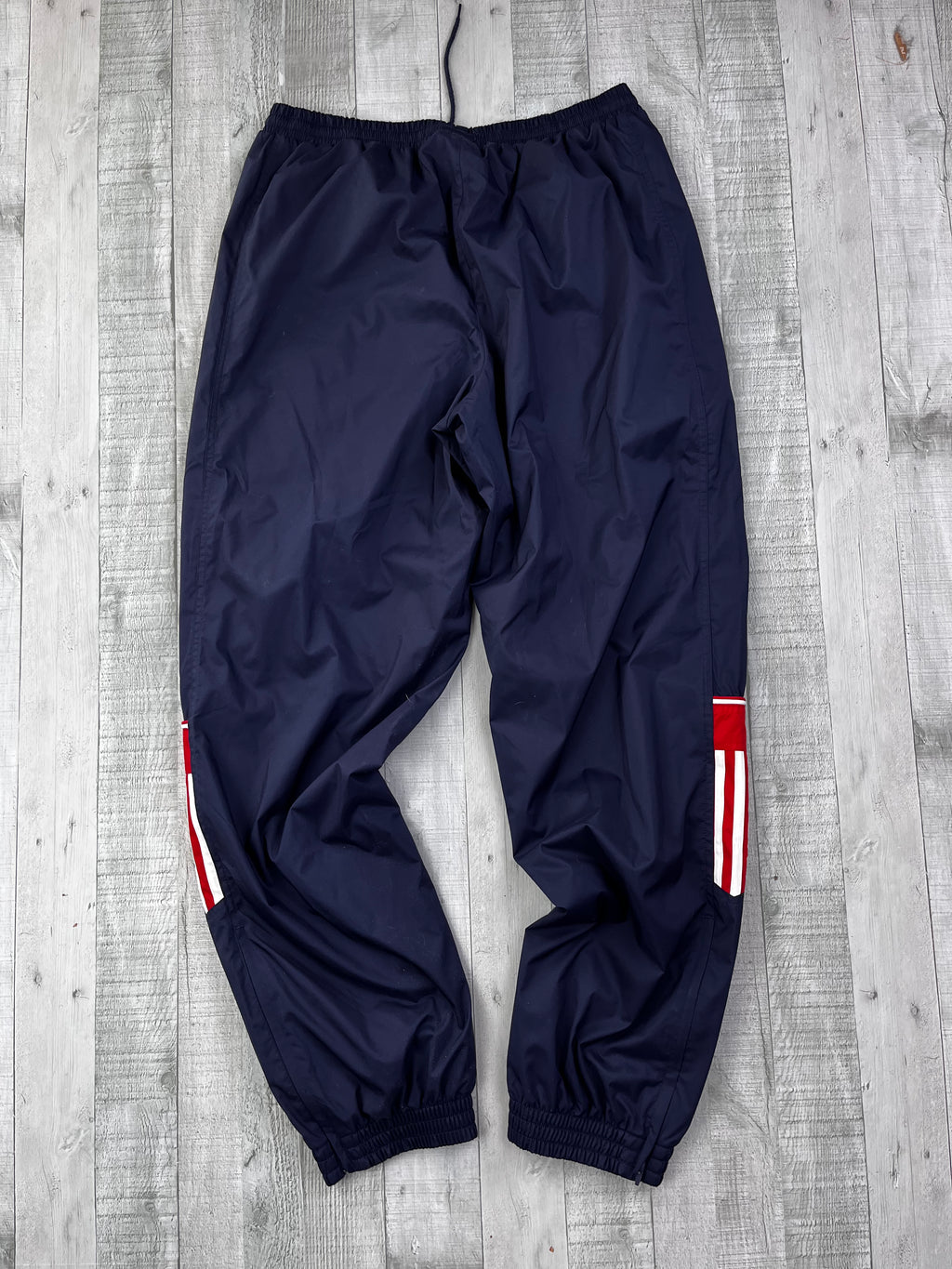 Adidas Vintage Trainingsanzug Y2K Dunkelblau Rot XL