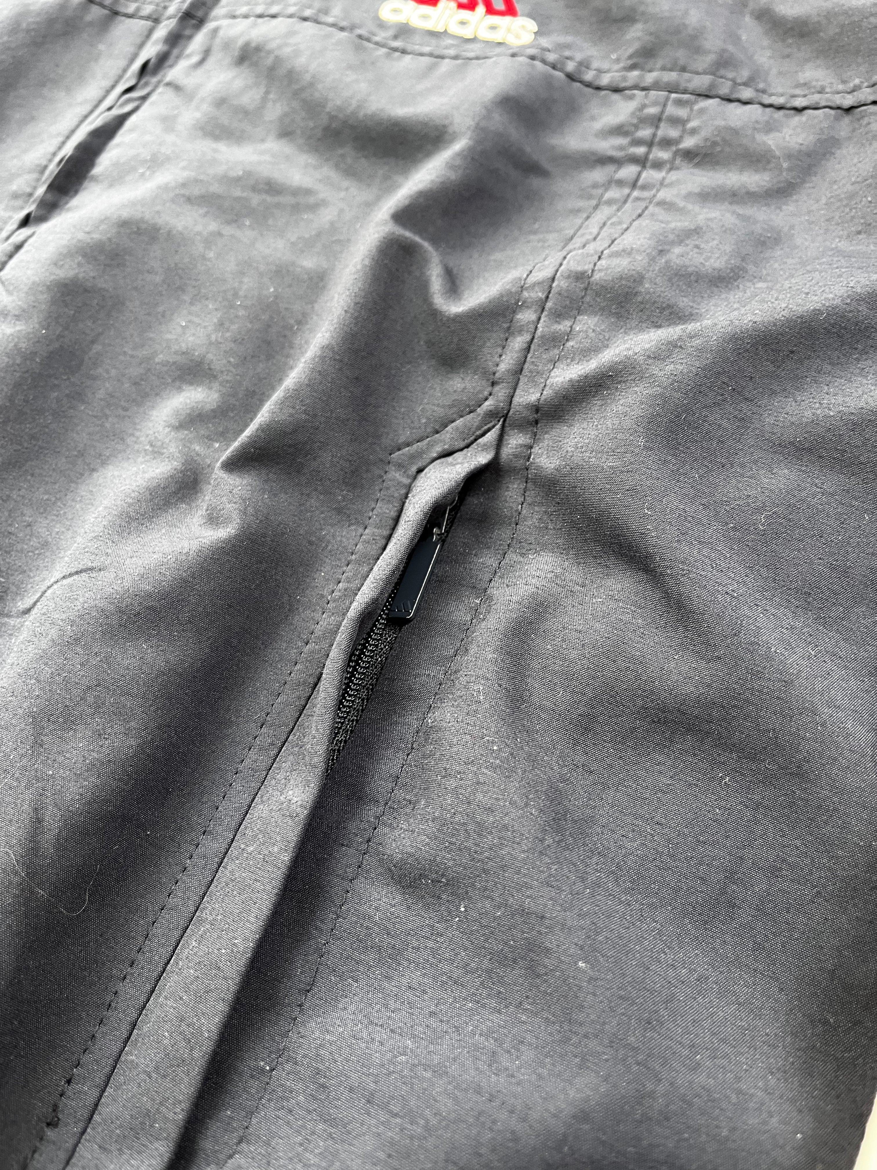 Adidas Vintage Trainingsanzug 90s Dunkelblau Weiß S