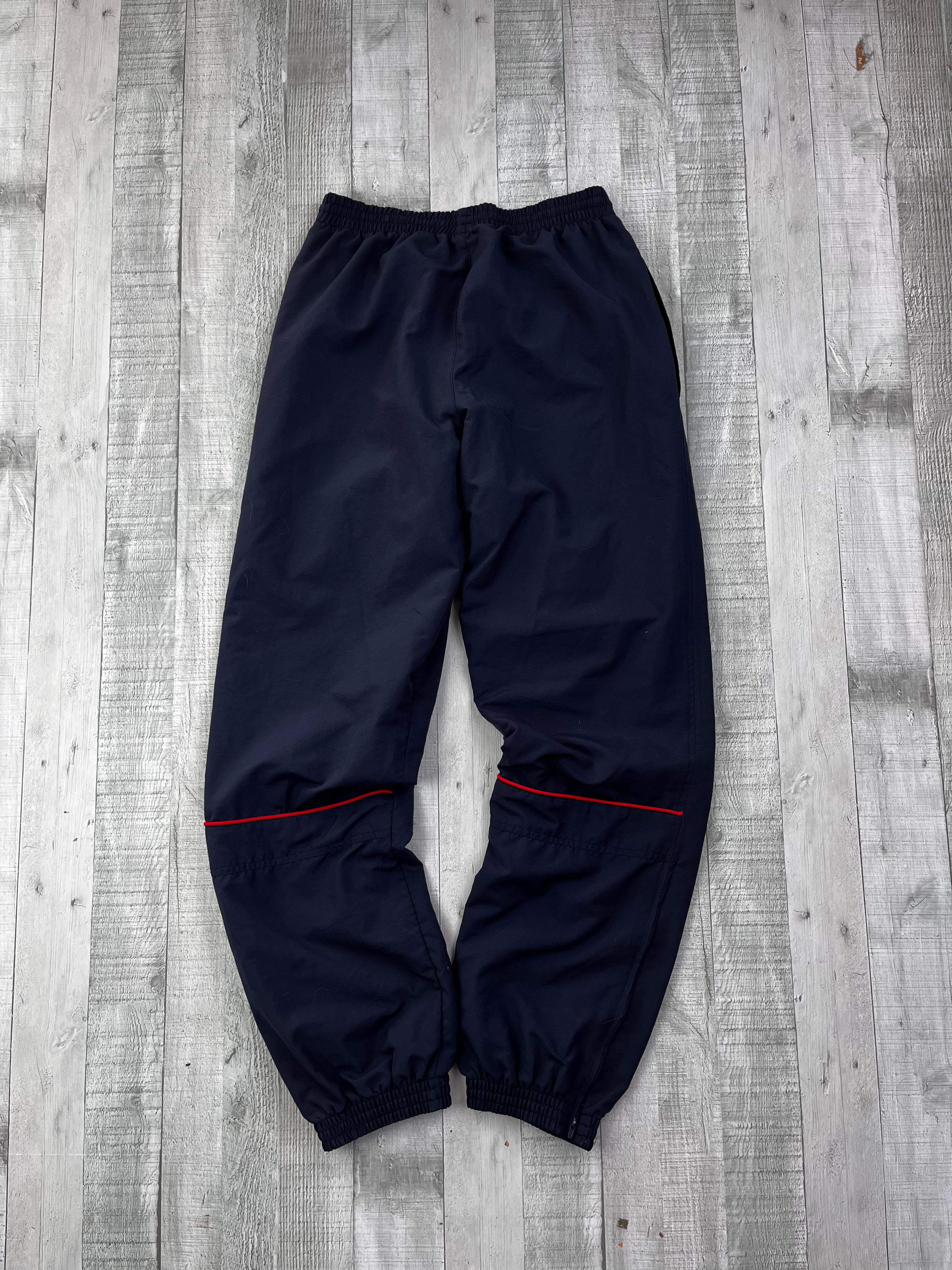 Adidas Vintage Trainingsanzug 90s Dunkelblau Weiß S