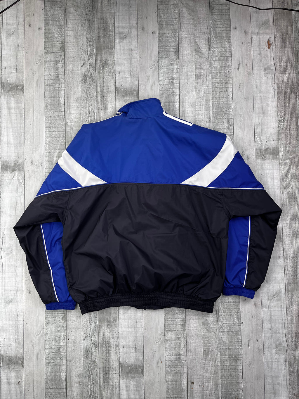 Adidas Vintage Trainingsanzug 90s Blau Schwarz L