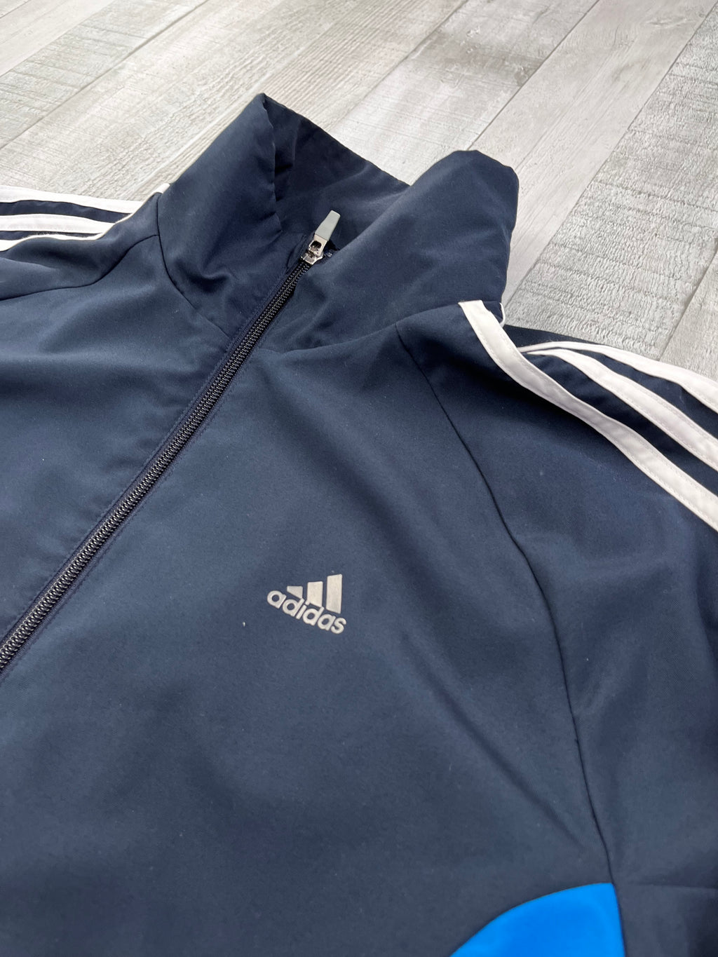Adidas Vintage Trainingsanzug Y2K Dunkelblau Blau M