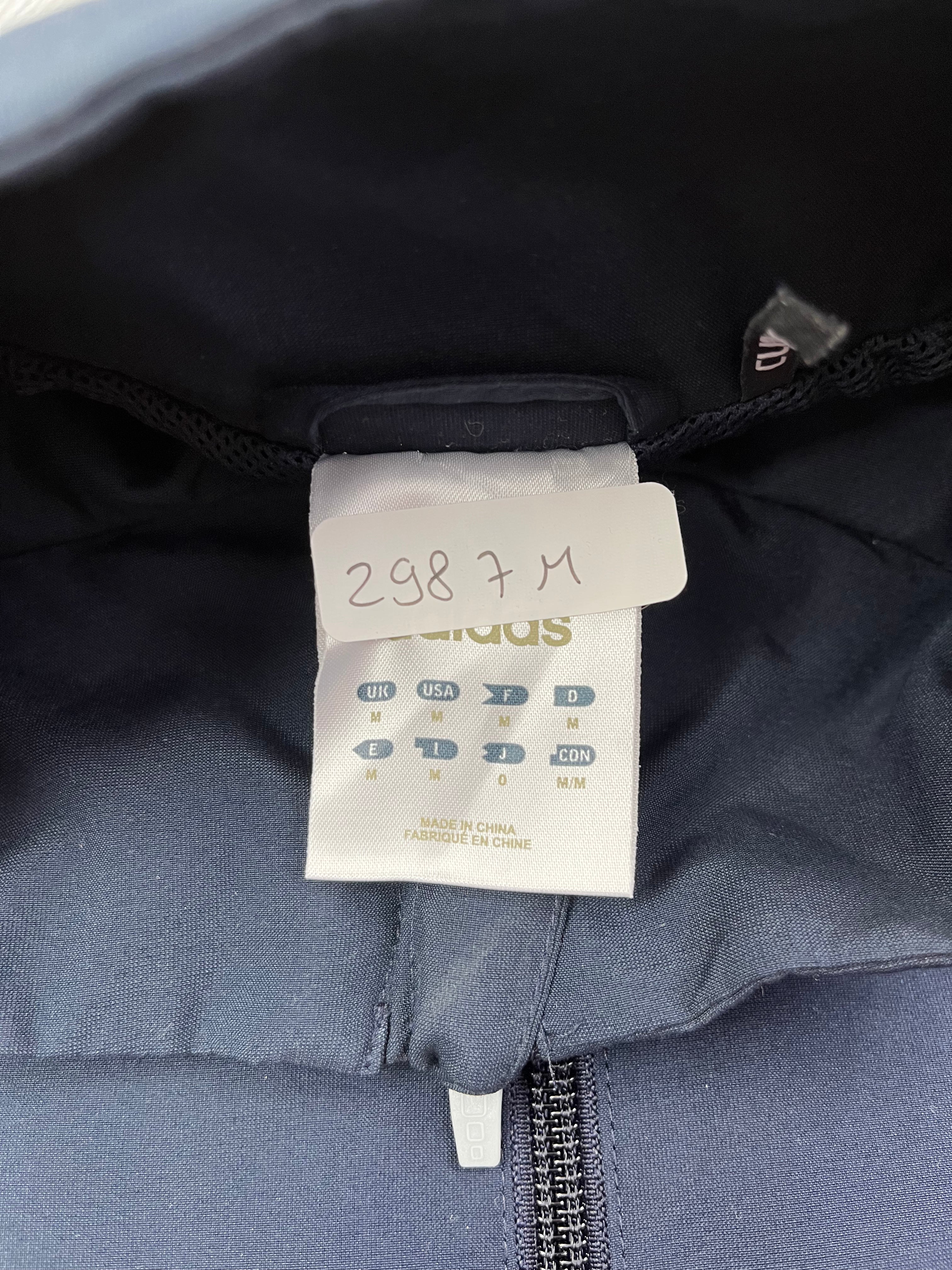 Adidas Vintage Trainingsanzug Y2K Dunkelblau Blau M