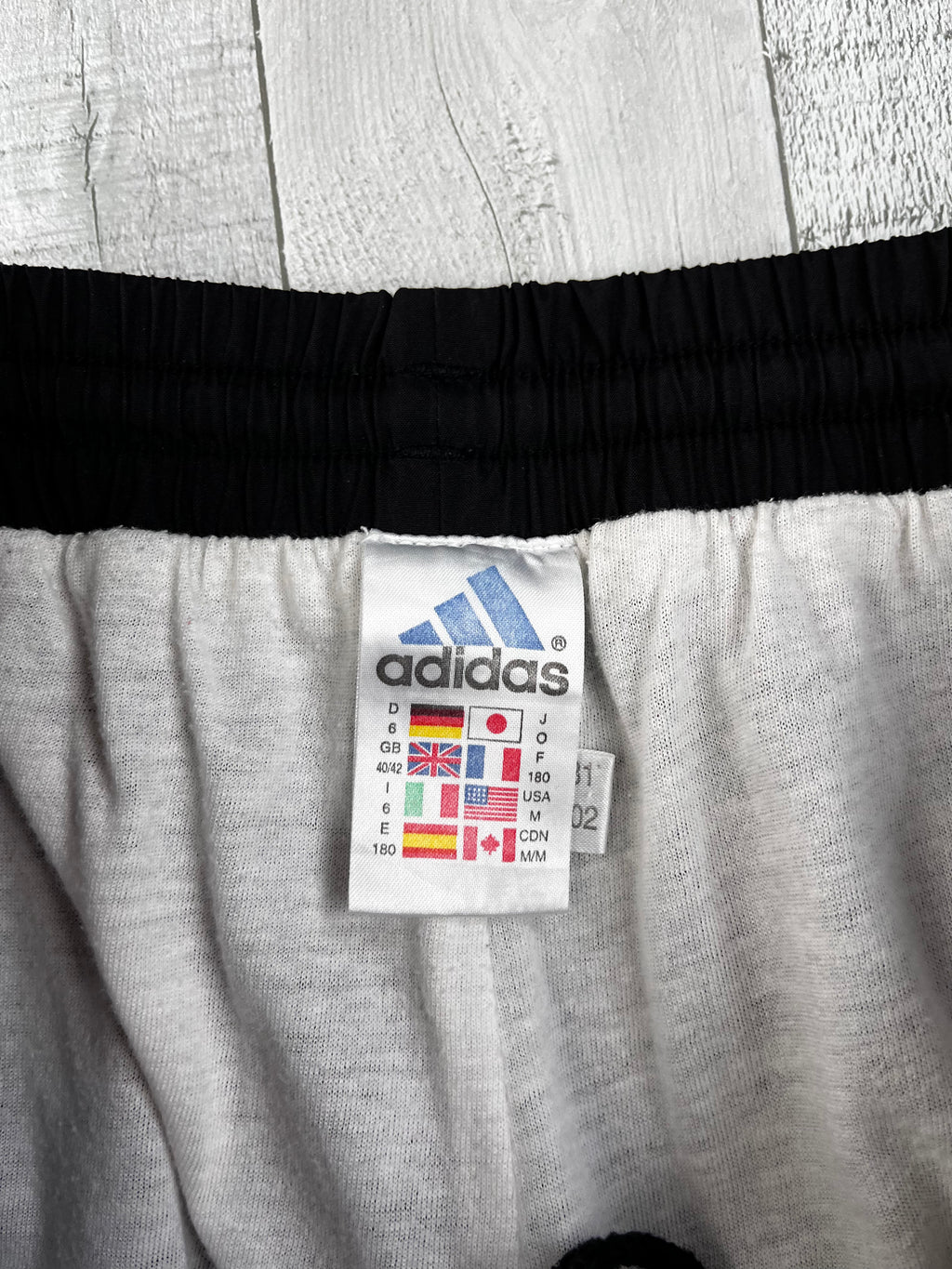 Adidas Vintage Trainingsanzug Y2K Blau Schwarz M