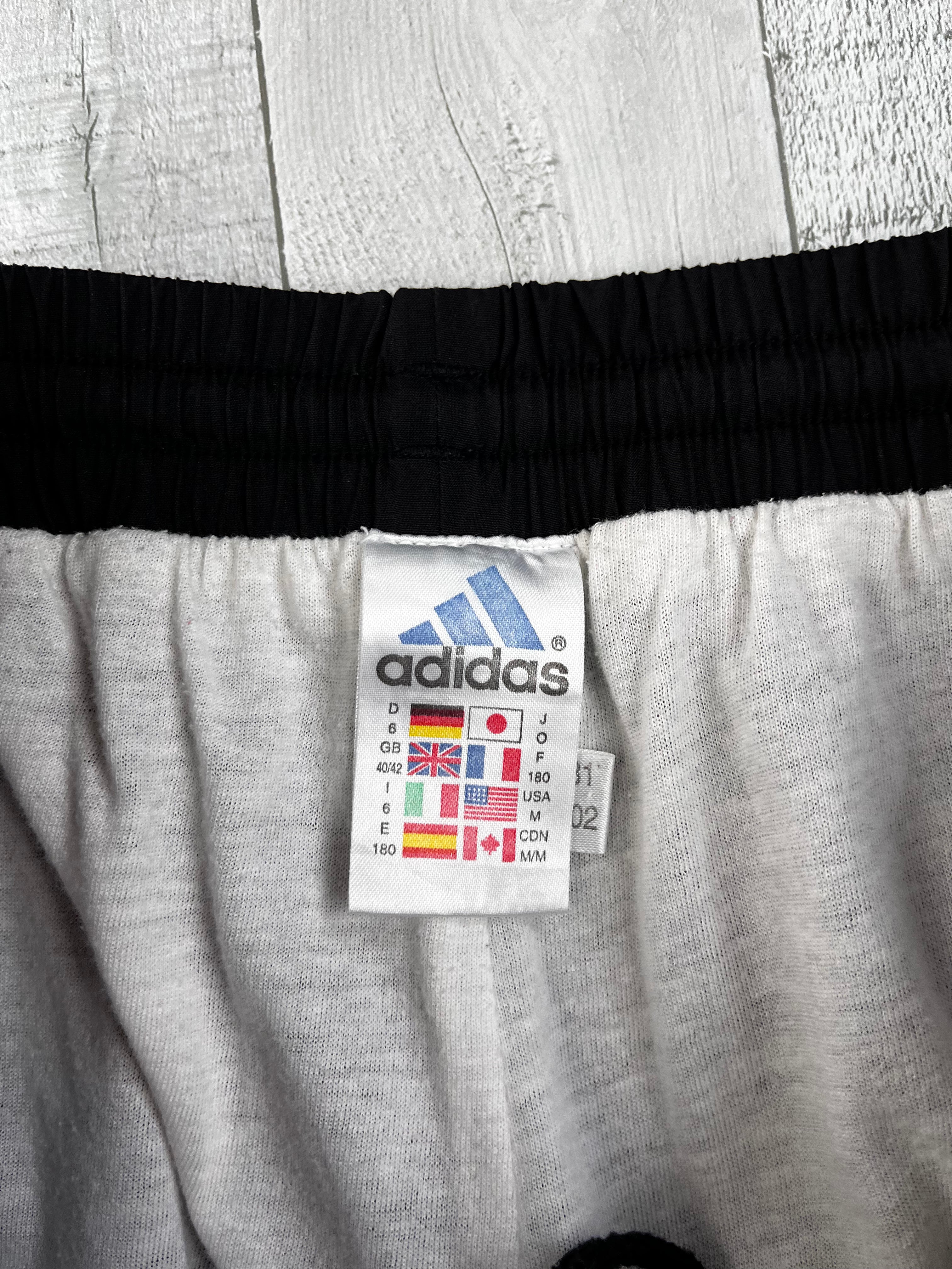 Adidas Vintage Trainingsanzug Y2K Blau Schwarz M