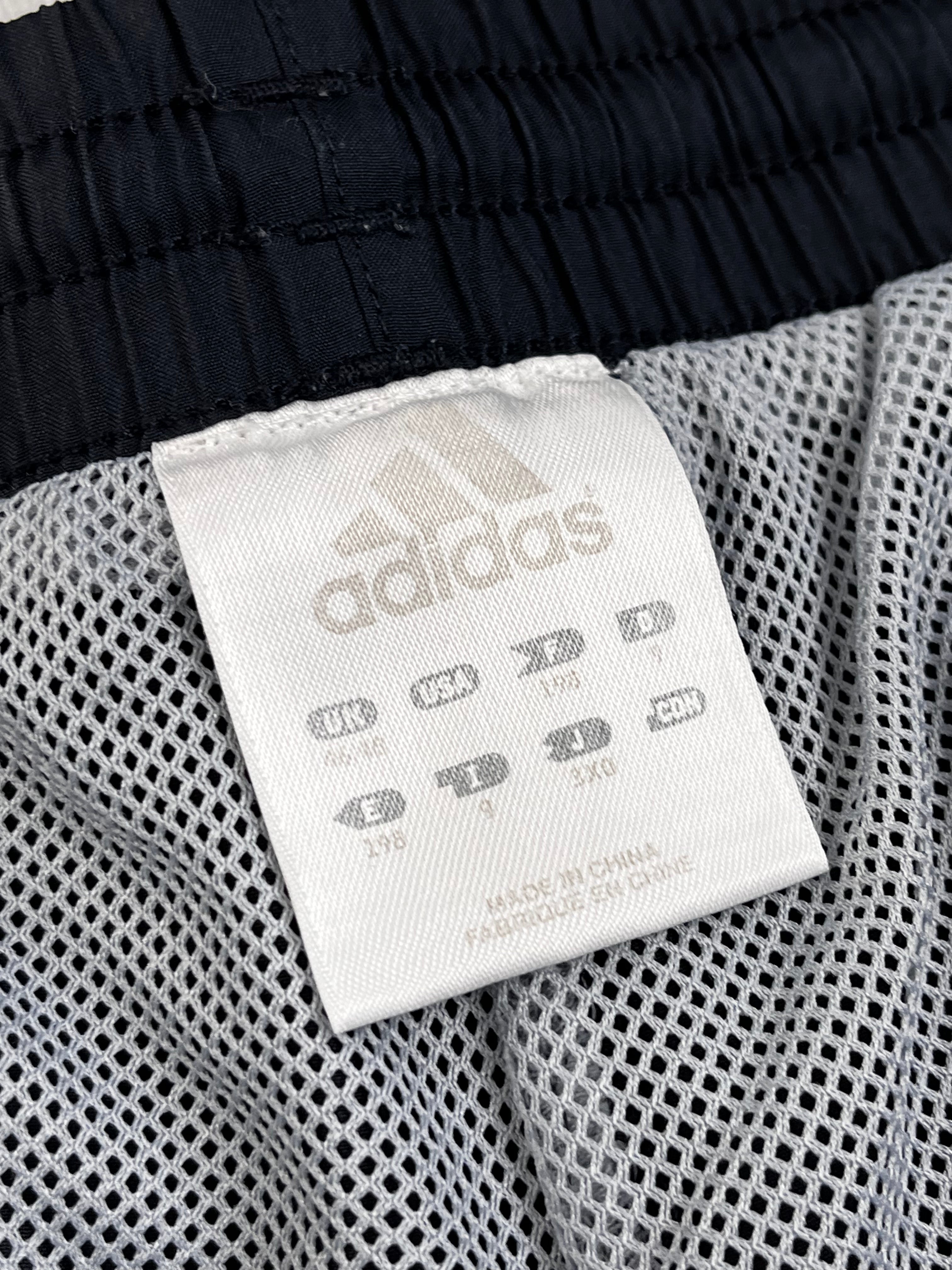 Adidas Vintage Trainingsanzug Y2K Grau Schwarz XL