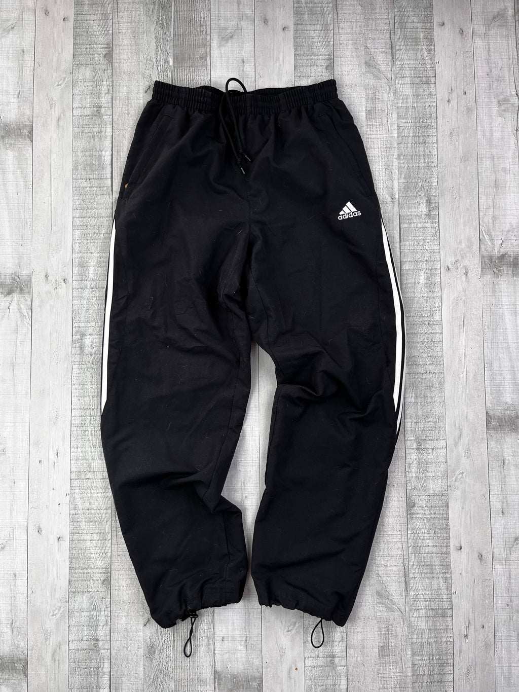 Adidas Vintage Trainingsanzug Y2K Schwarz Rot M