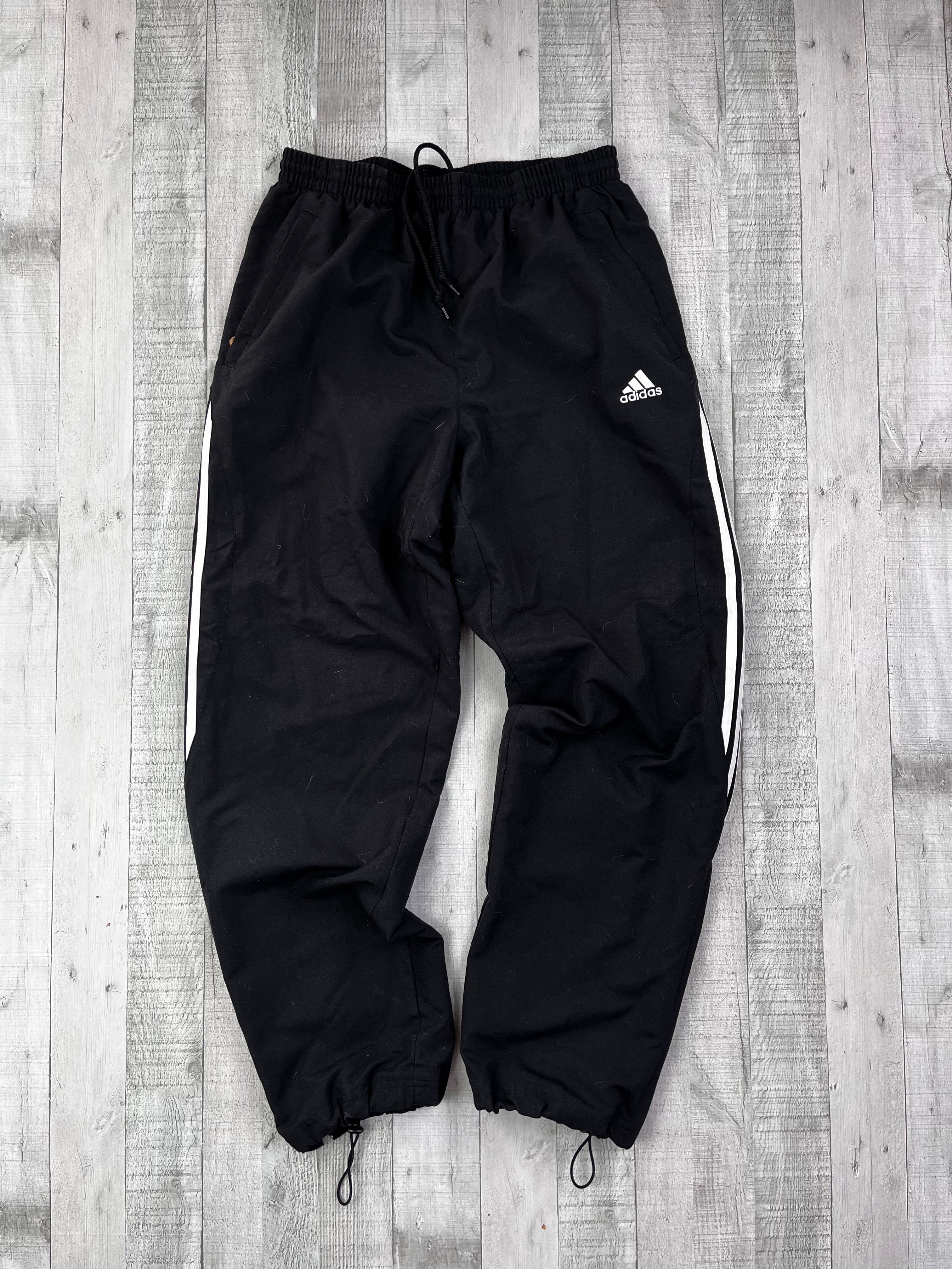 Adidas Vintage Trainingsanzug Y2K Schwarz Rot M