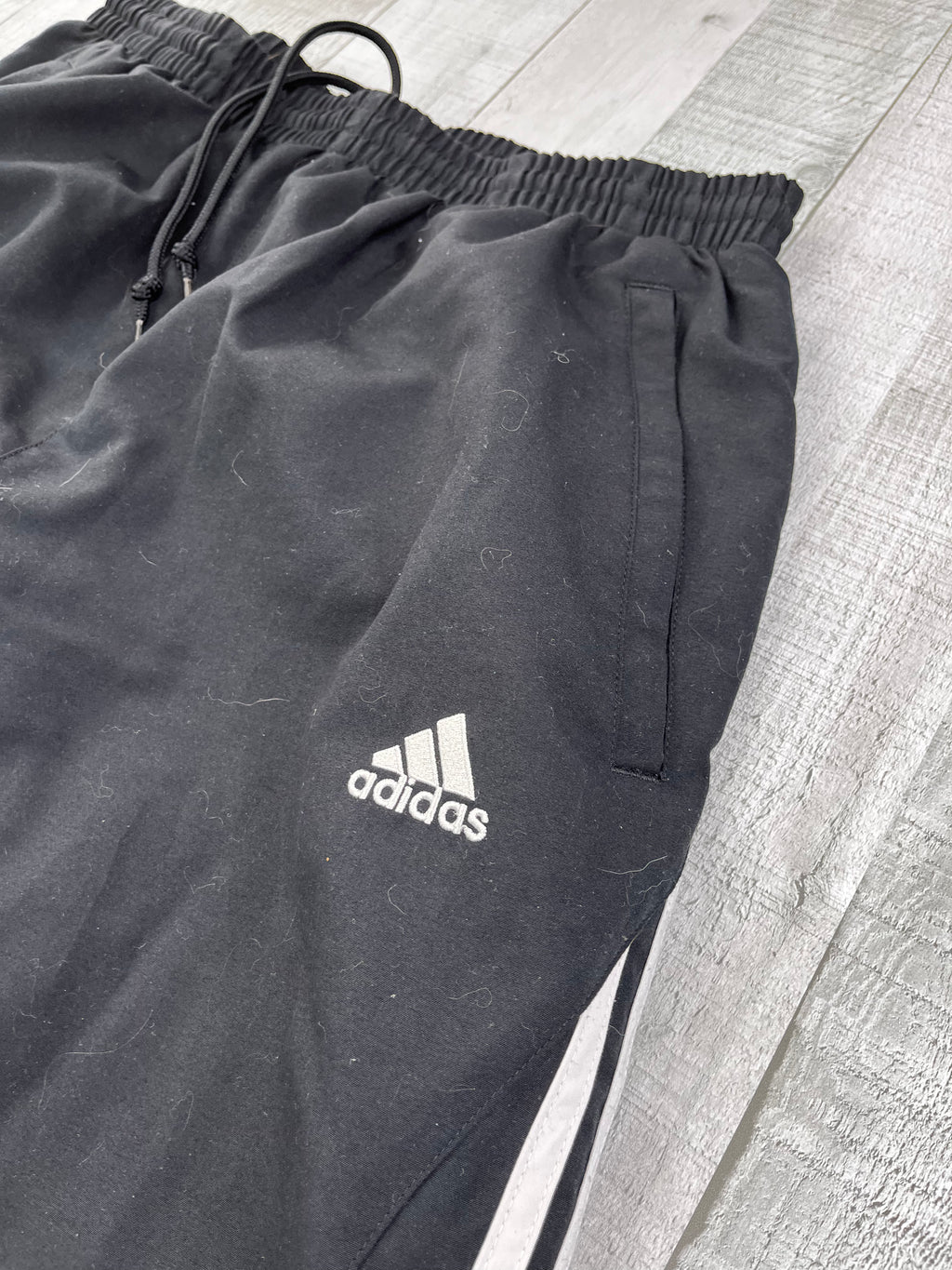 Adidas Vintage Trainingsanzug Y2K Schwarz Rot M