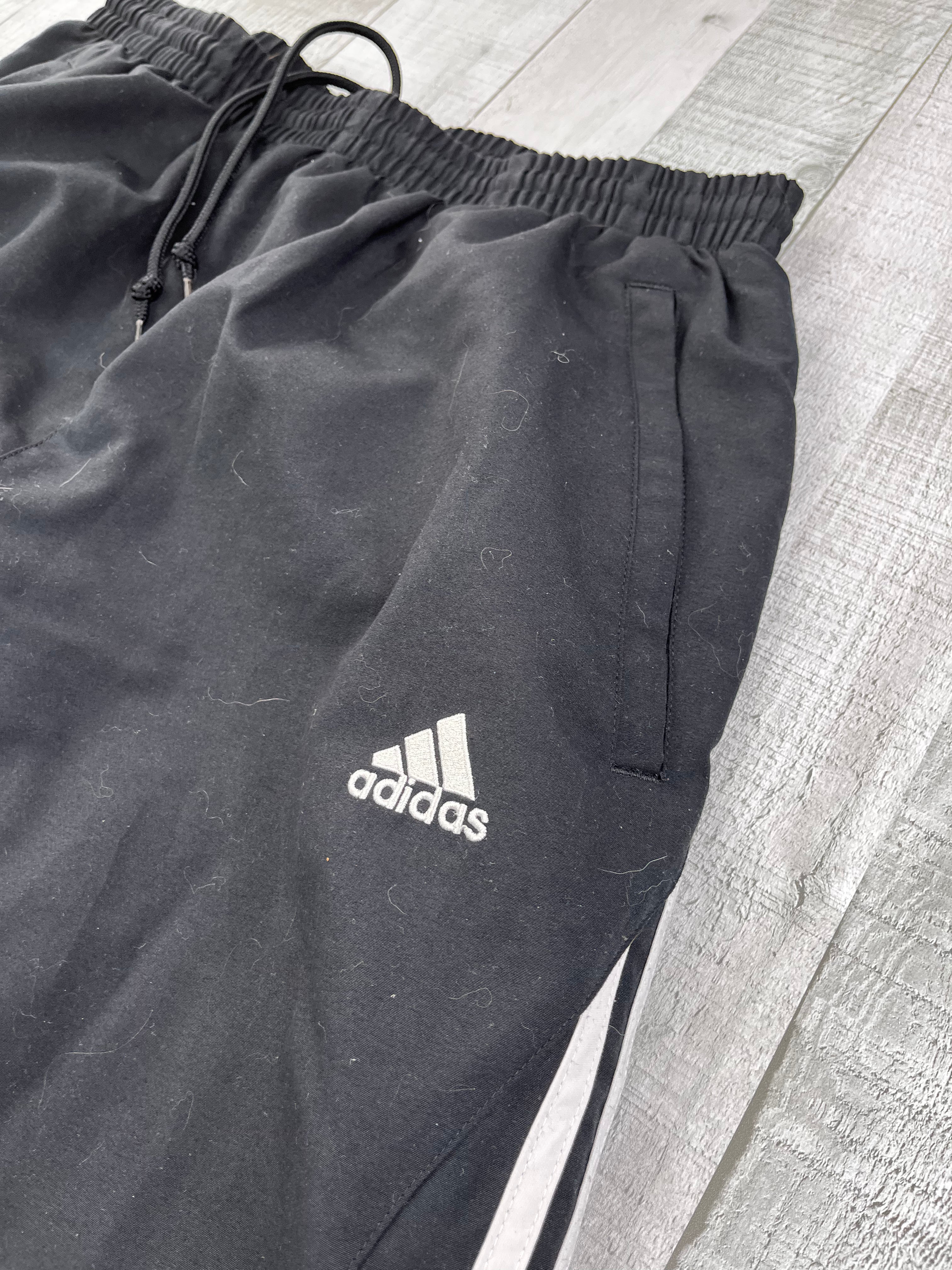 Adidas Vintage Trainingsanzug Y2K Schwarz Rot M