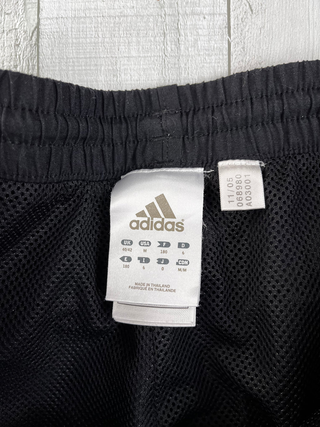 Adidas Vintage Trainingsanzug Y2K Schwarz Rot M