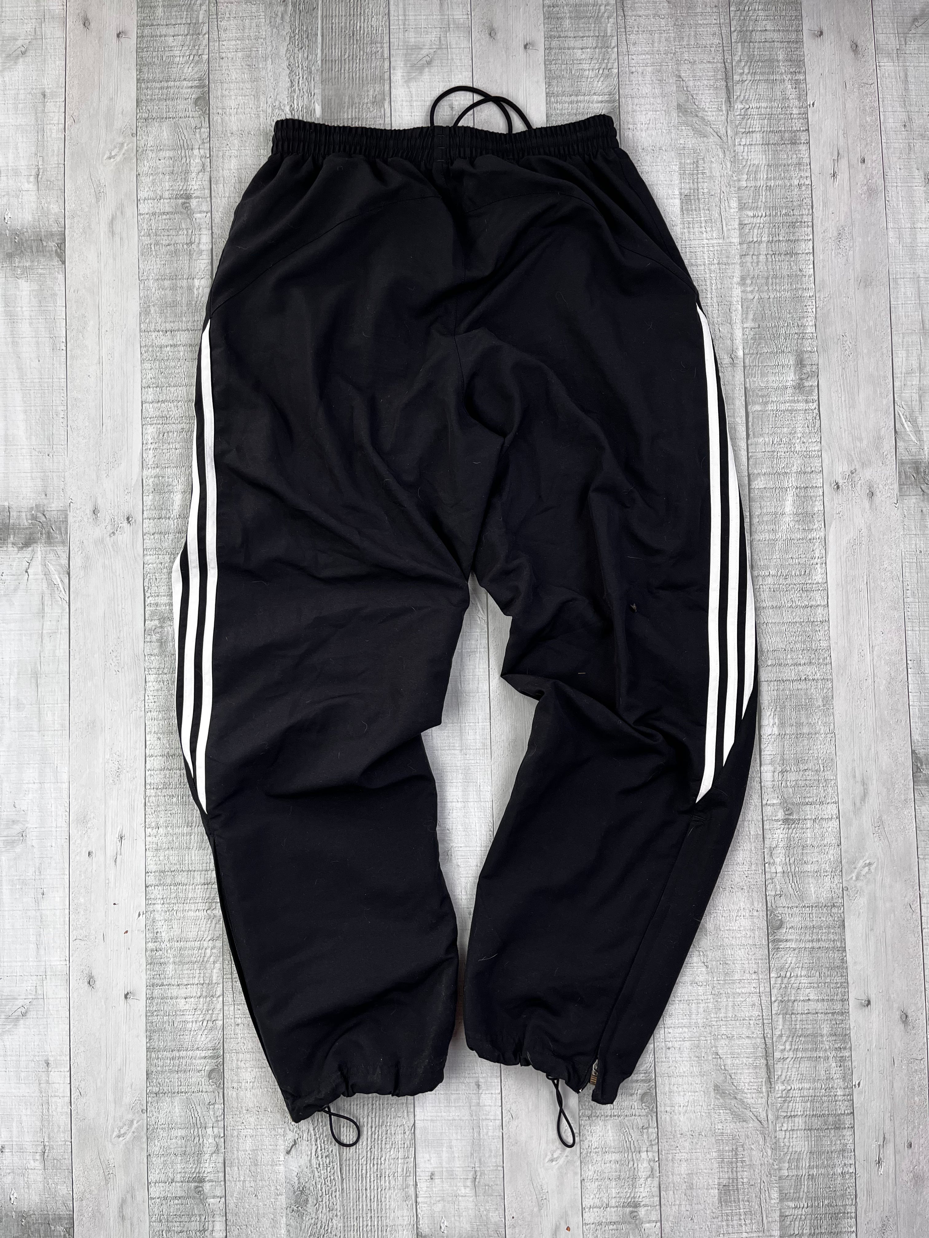 Adidas Vintage Trainingsanzug Y2K Schwarz Rot M