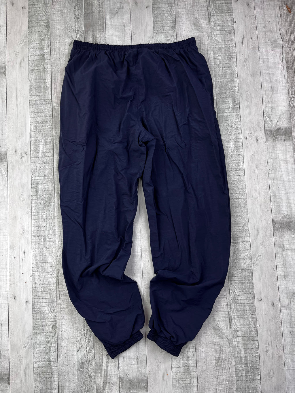 Adidas Vintage Trainingsanzug 90s Dunkelblau Türkis Weiß L