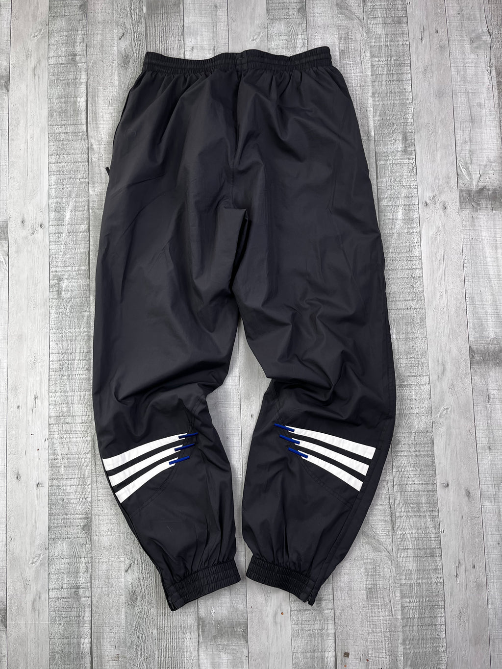Adidas Vintage Trainingsanzug Y2K Schwarz Blau M