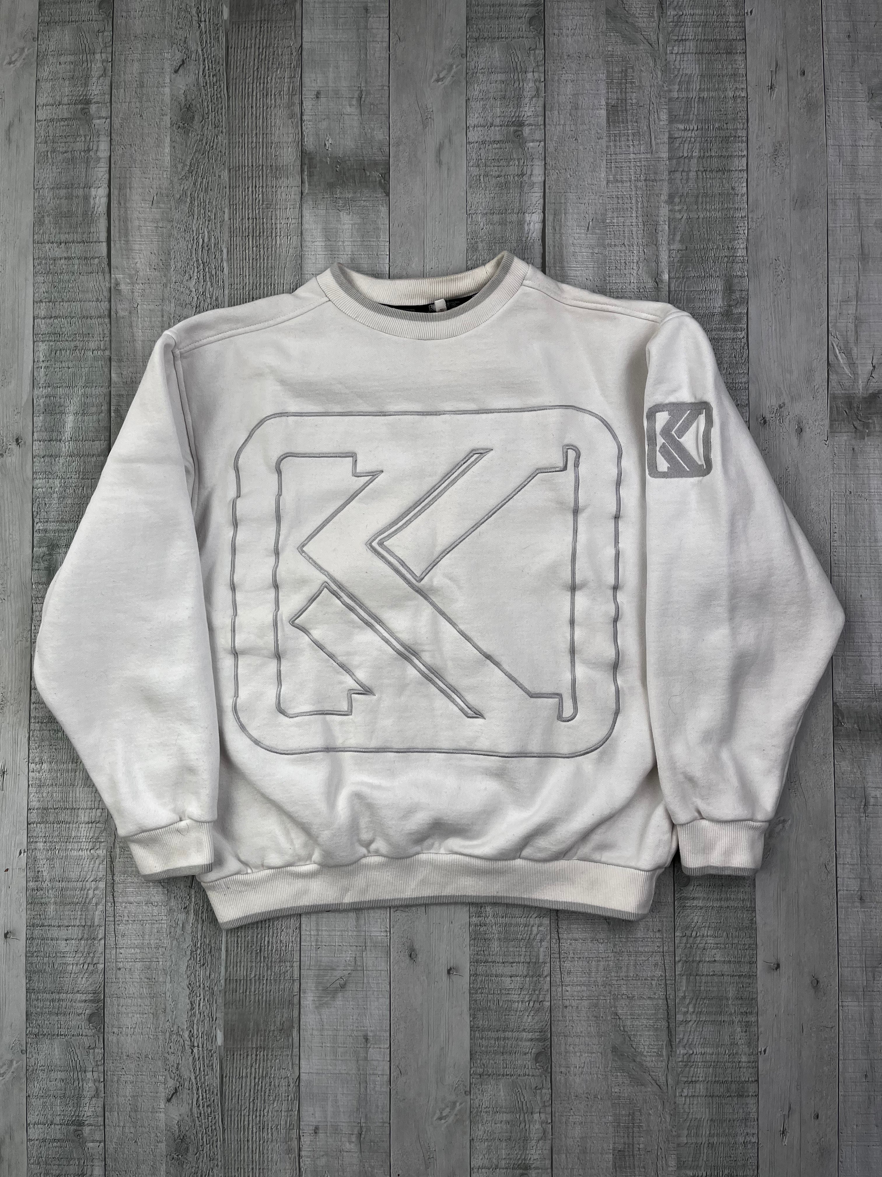 Karl Kani Vintage Jogginganzug 90s Weiß Grau S