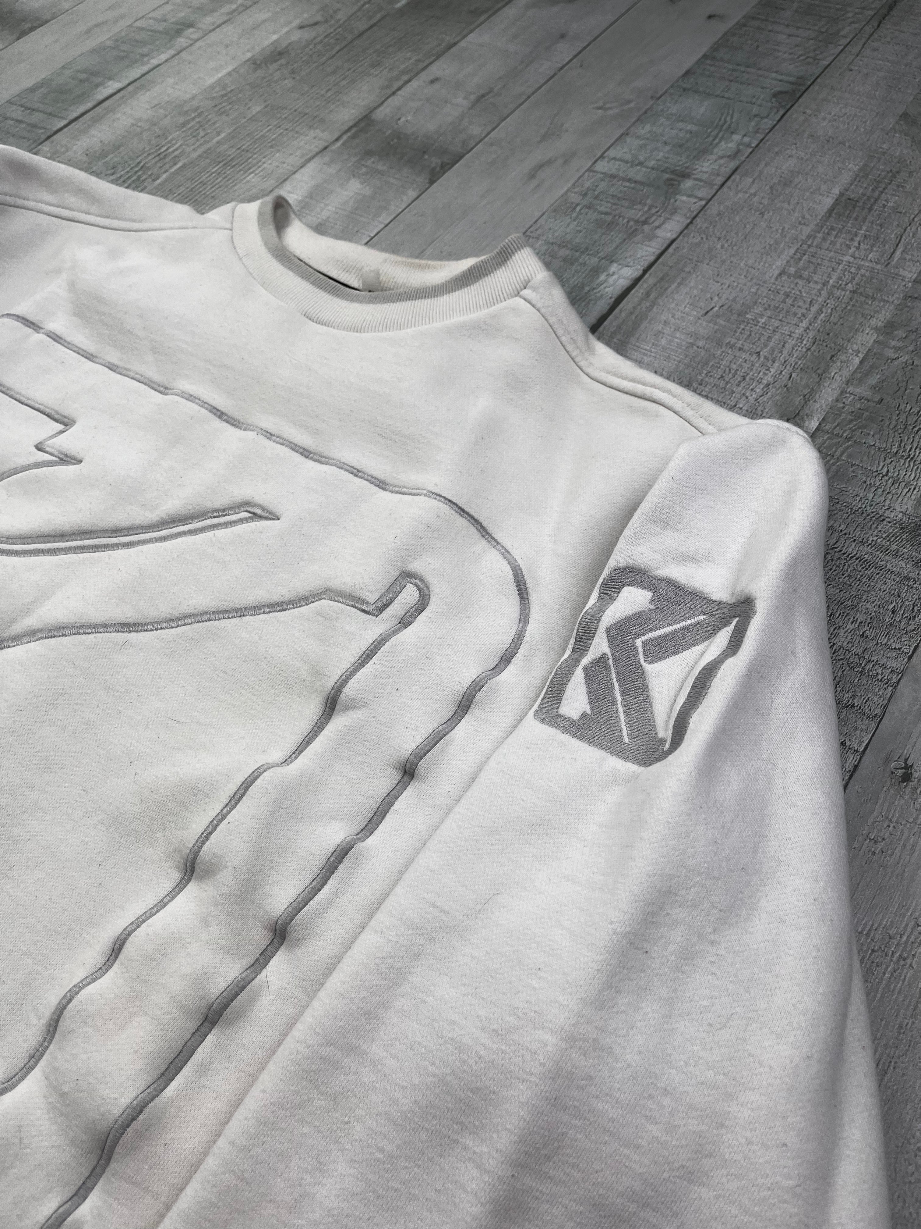 Karl Kani Vintage Jogginganzug 90s Weiß Grau S