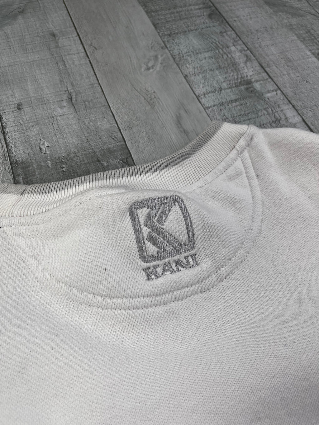 Karl Kani Vintage Jogginganzug 90s Weiß Grau S