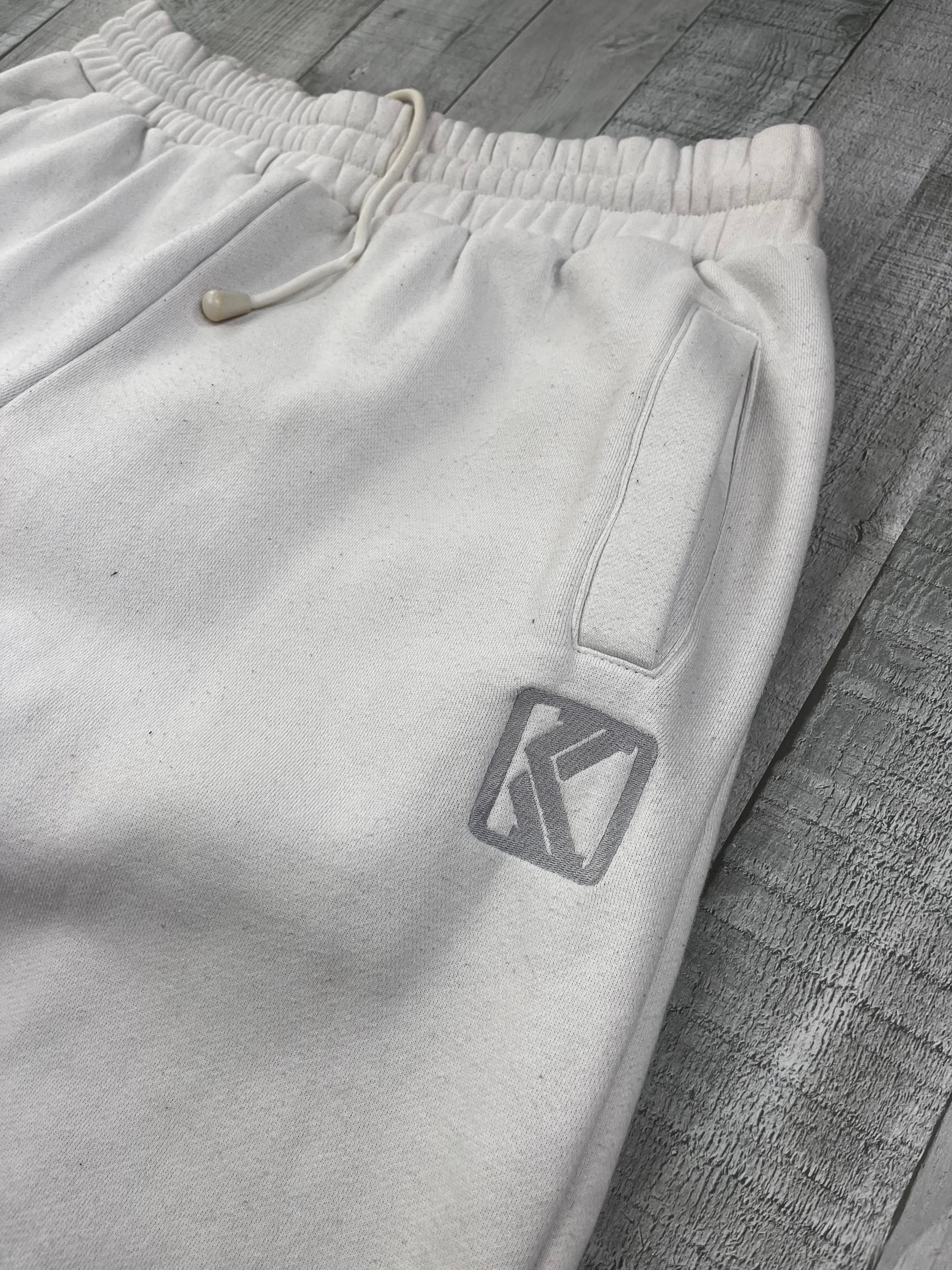 Karl Kani Vintage Jogginganzug 90s Weiß Grau S