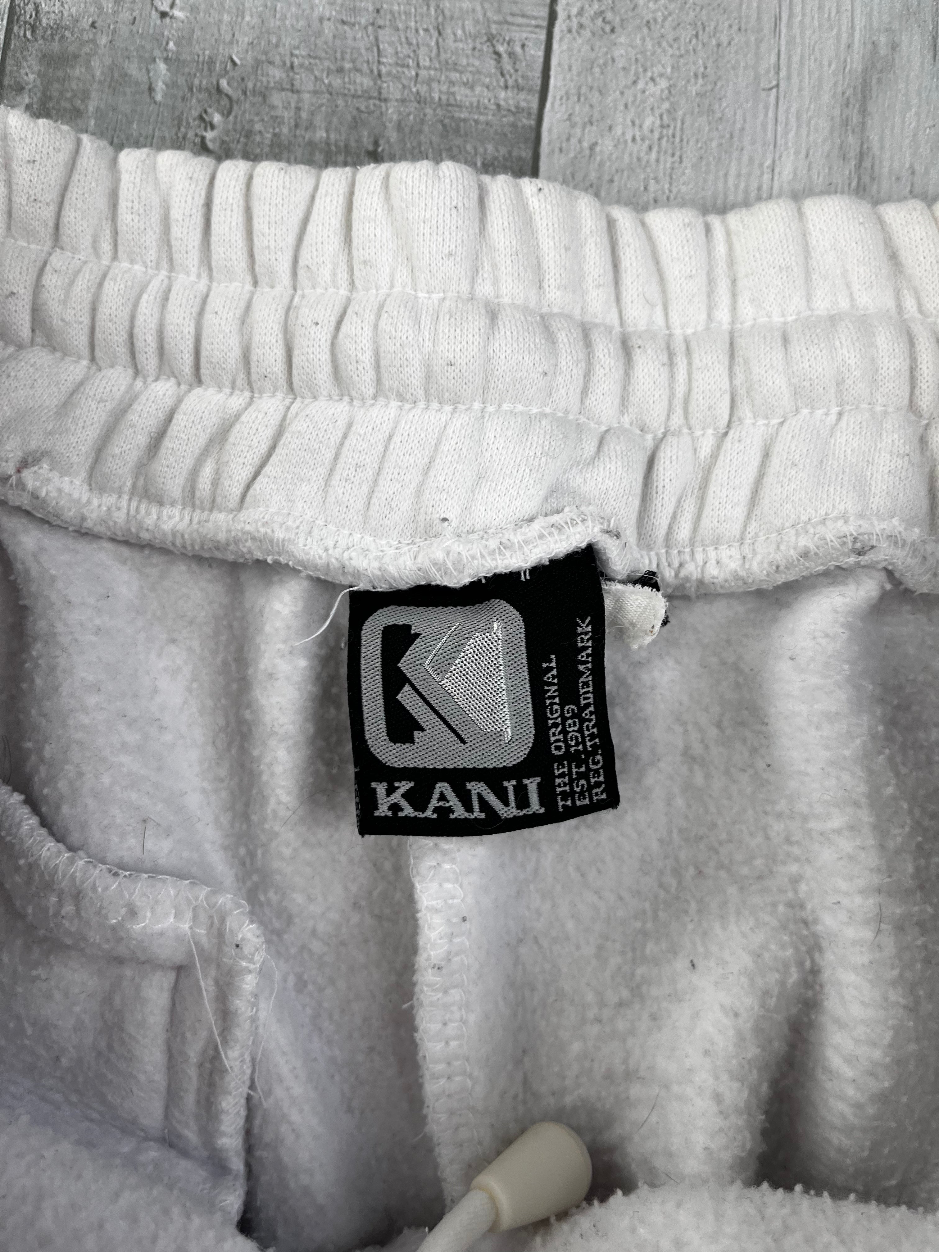 Karl Kani Vintage Jogginganzug 90s Weiß Grau S