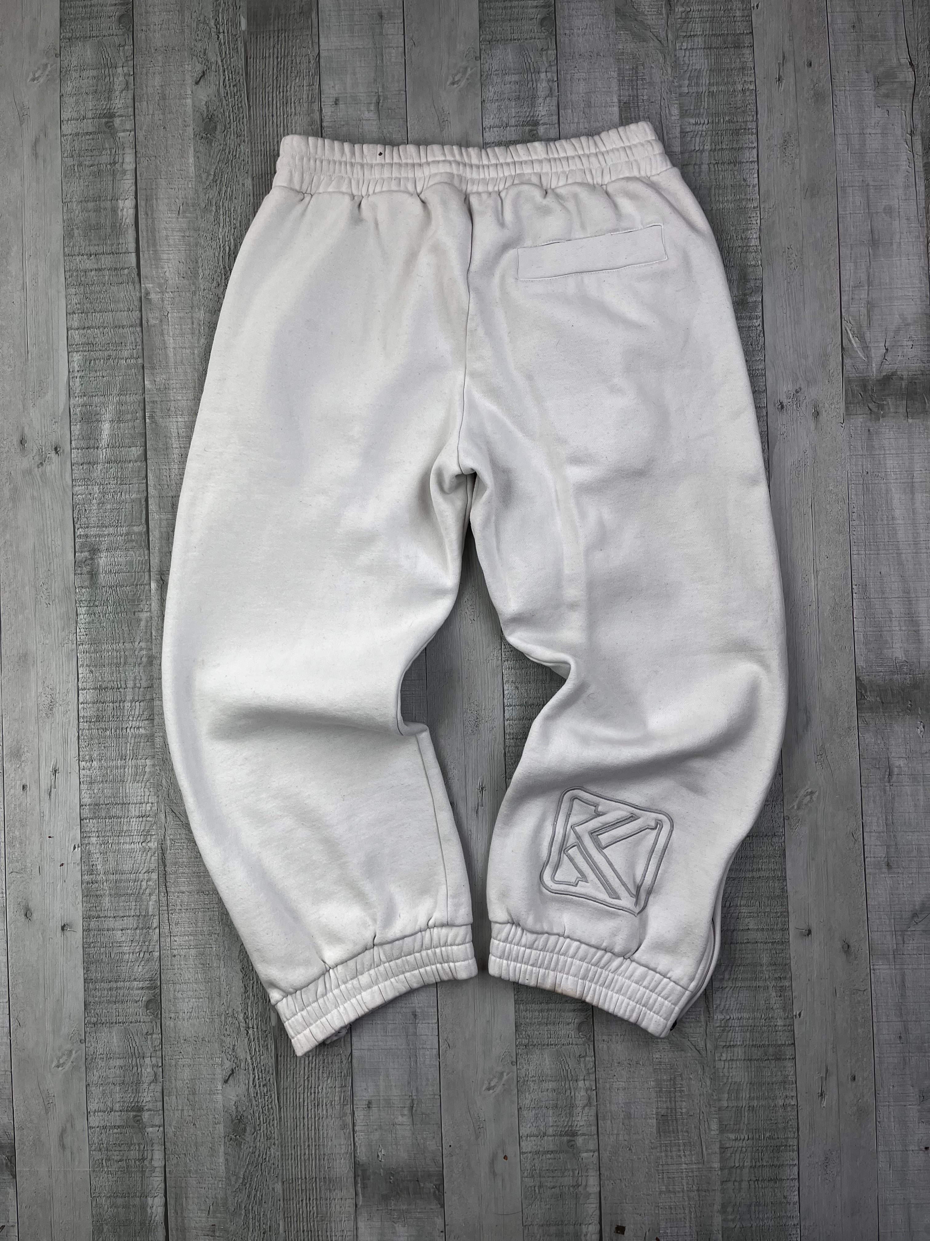 Karl Kani Vintage Jogginganzug 90s Weiß Grau S