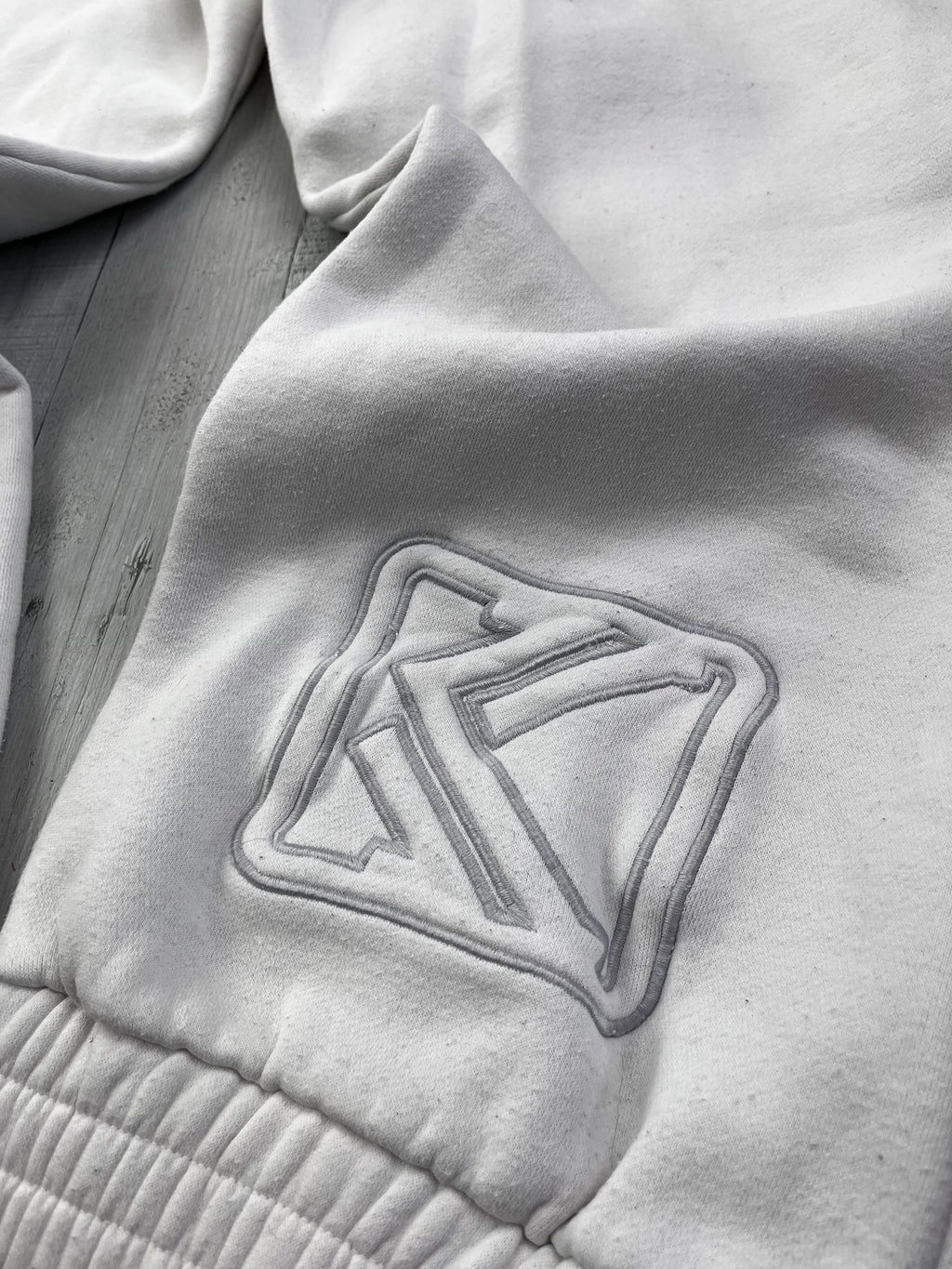 Karl Kani Vintage Jogginganzug 90s Weiß Grau S