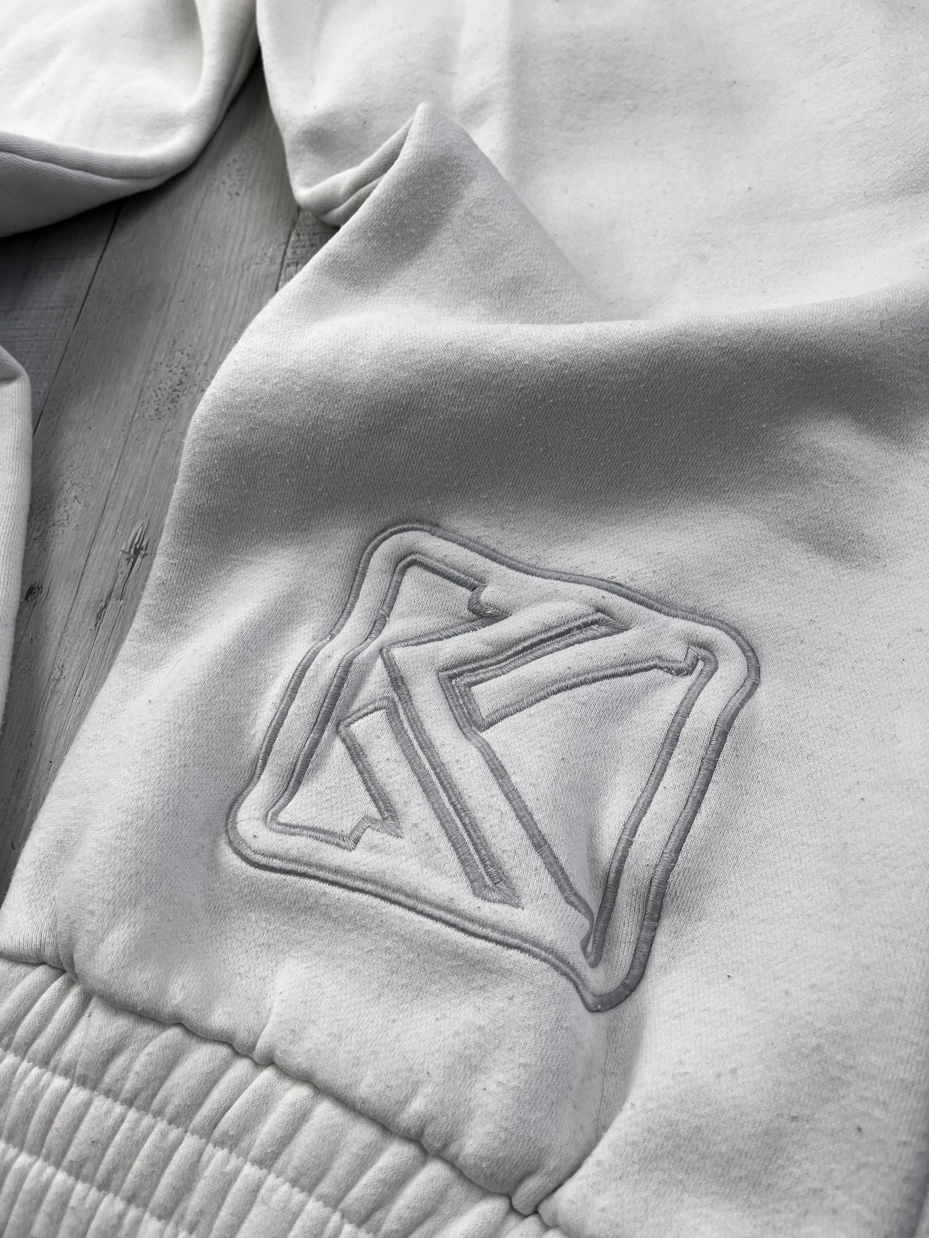 Karl Kani Vintage Jogginganzug 90s Weiß Grau S