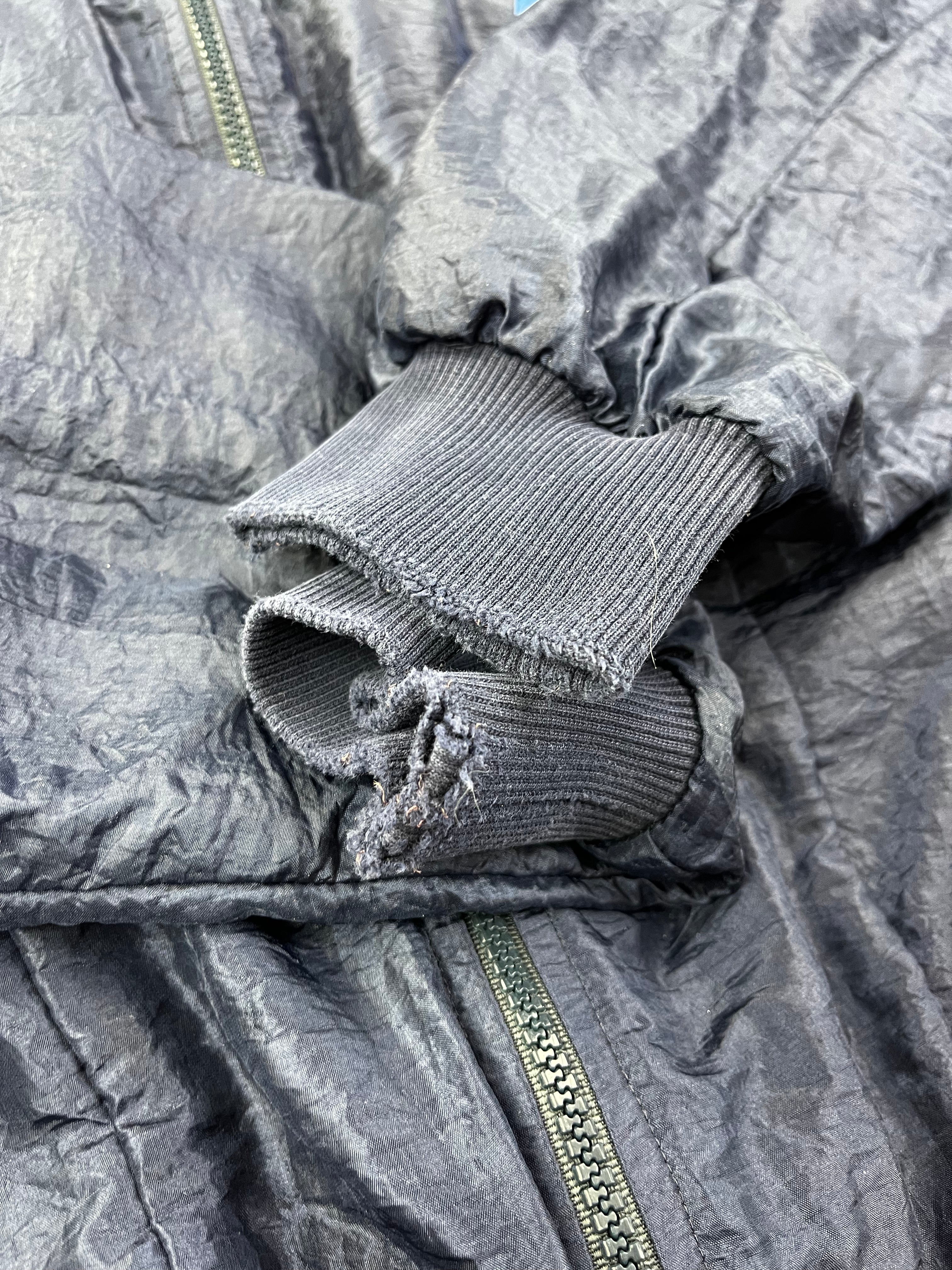 Lacoste Vintage Trainingsanzug 90s Dunkeblau Grün Weiß L