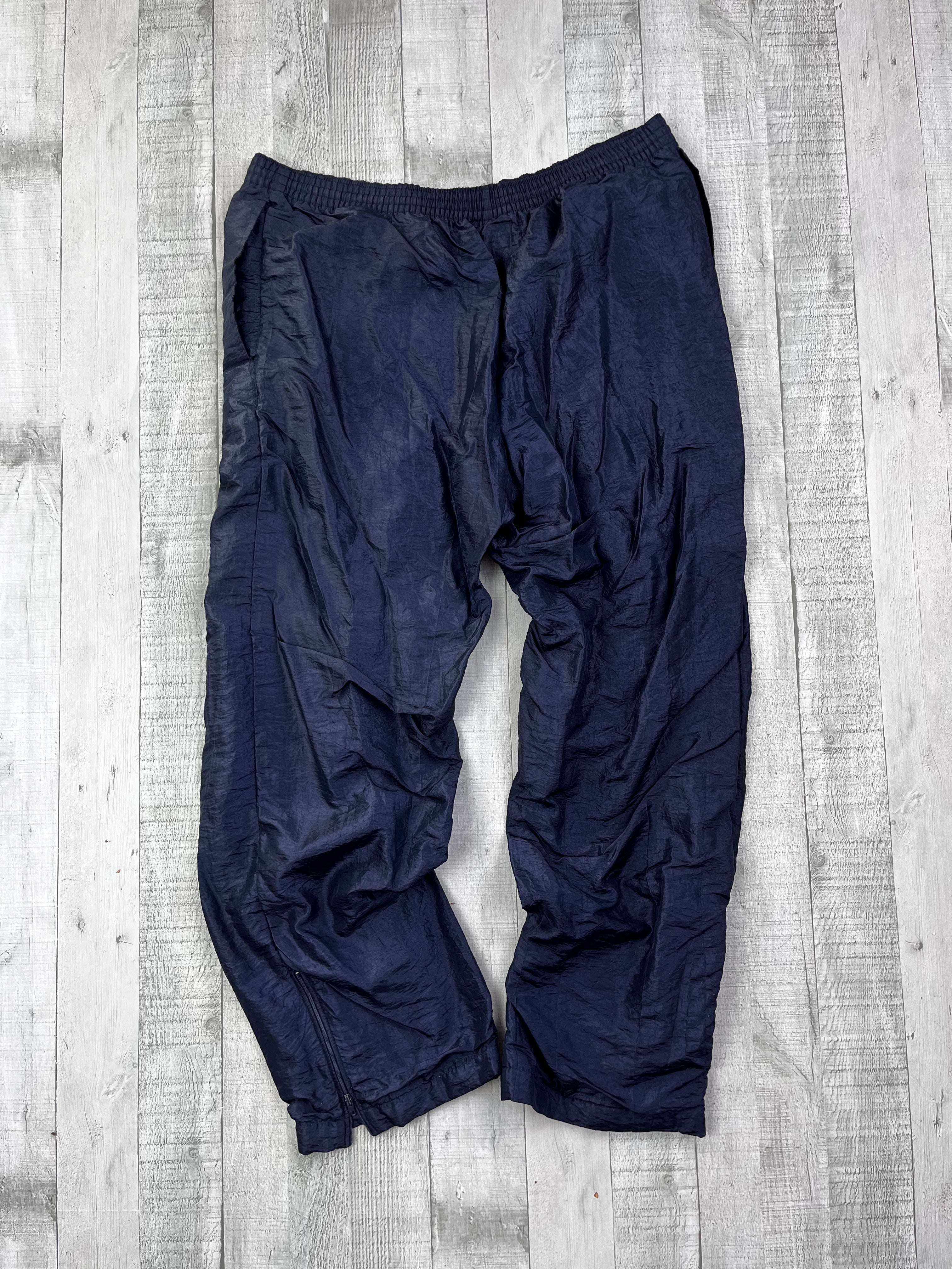 Lacoste Vintage Trainingsanzug 90s Dunkeblau Grün Weiß L