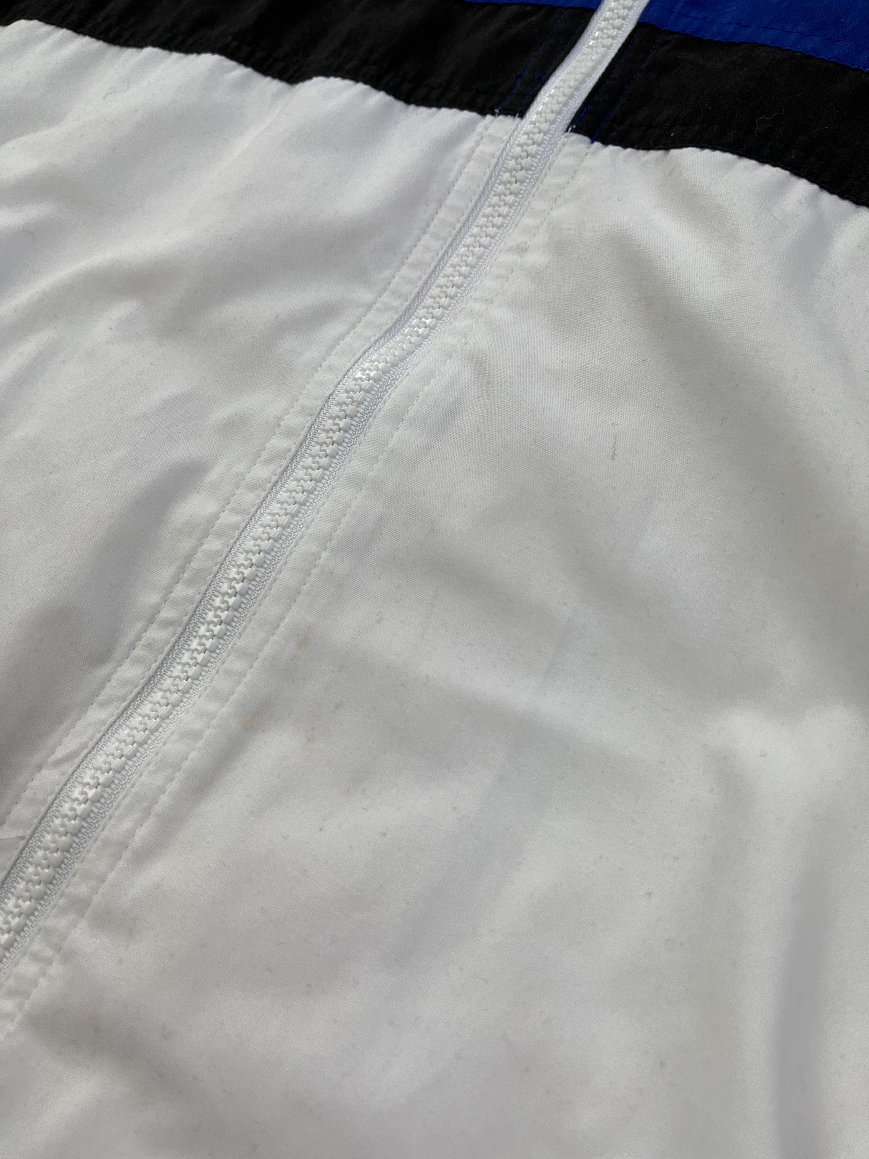 Adidas Vintage Trainingsanzug ATP Tour 90s Blau Weiß Muster XL