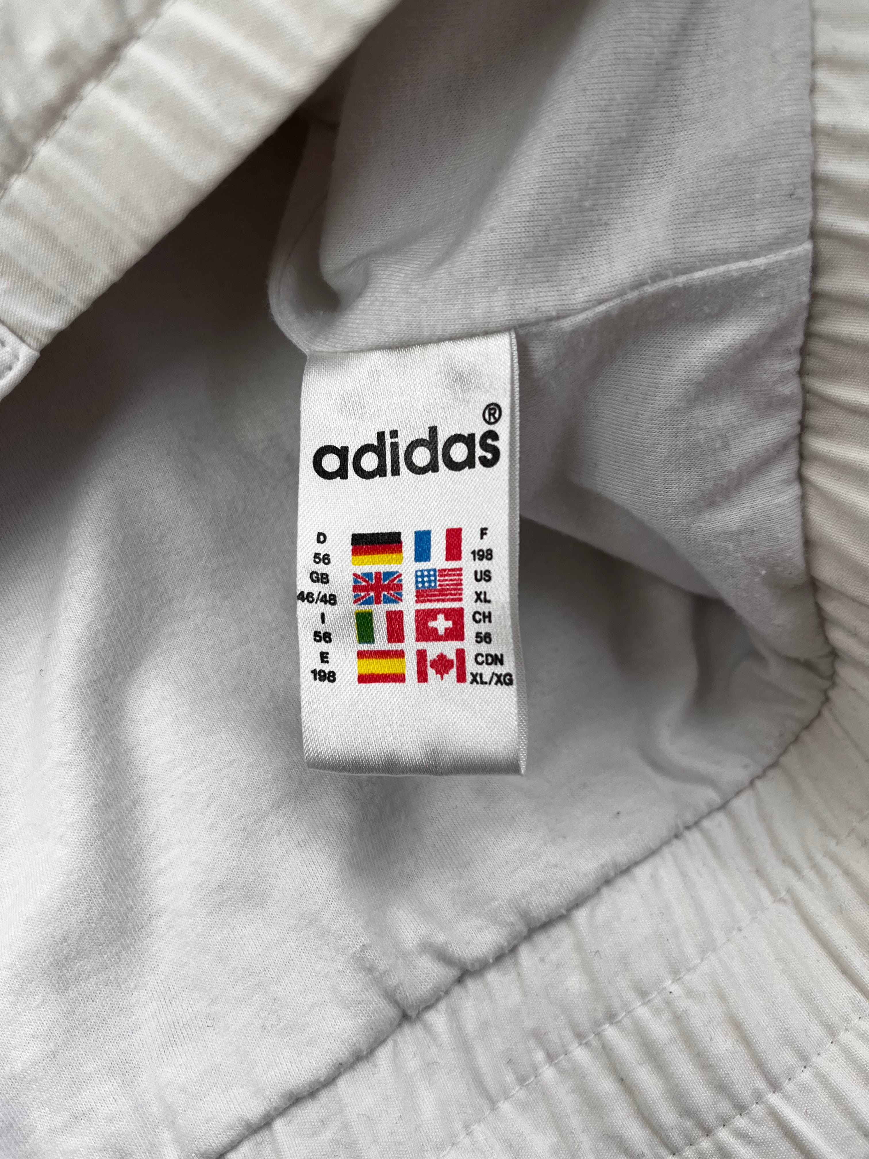 Adidas Vintage Trainingsanzug ATP Tour 90s Blau Weiß Muster XL